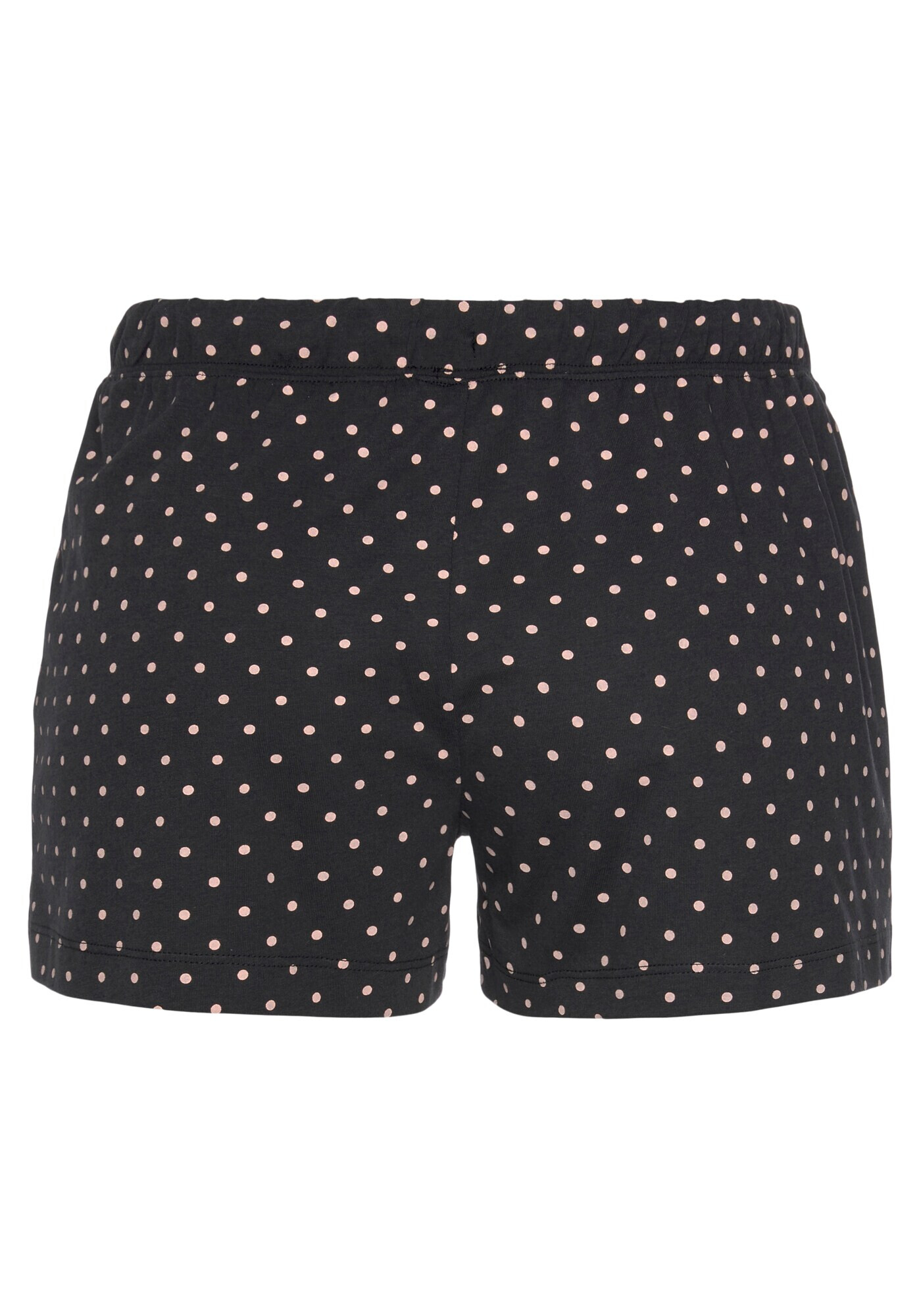 VIVANCE Pantaloni de pijama roz pastel / negru - Pled.ro