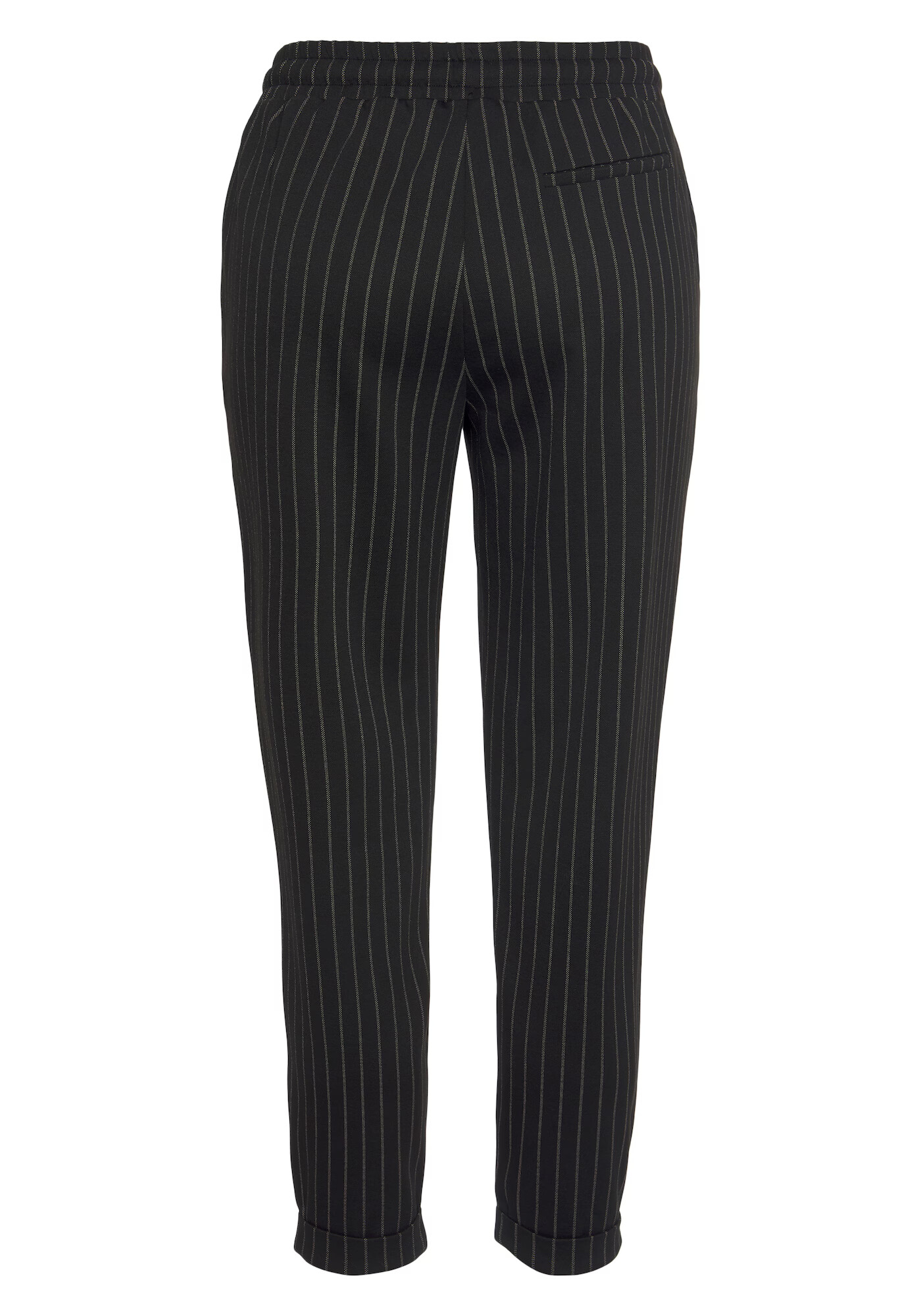 VIVANCE Pantaloni negru / alb - Pled.ro