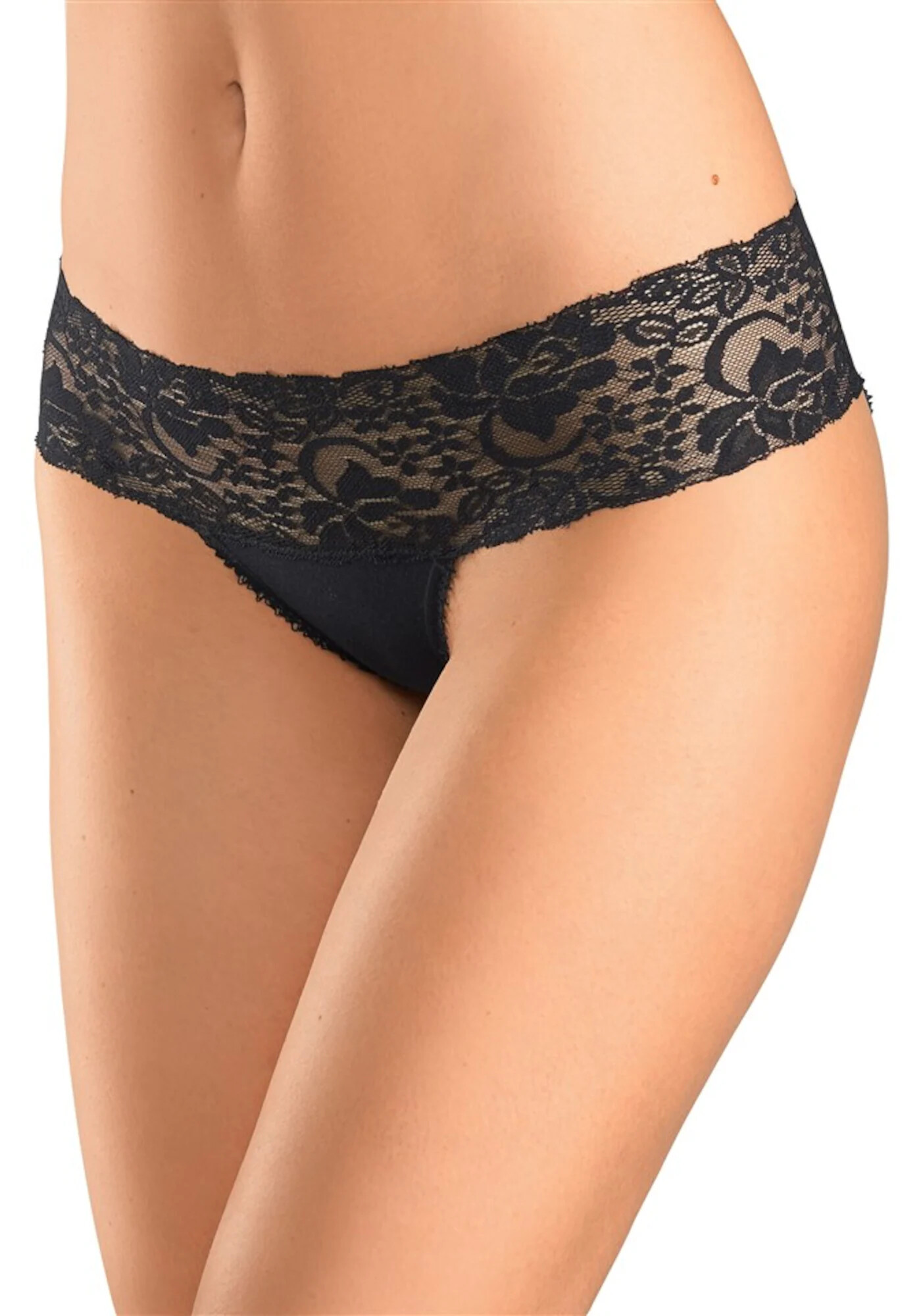 VIVANCE Slip negru - Pled.ro