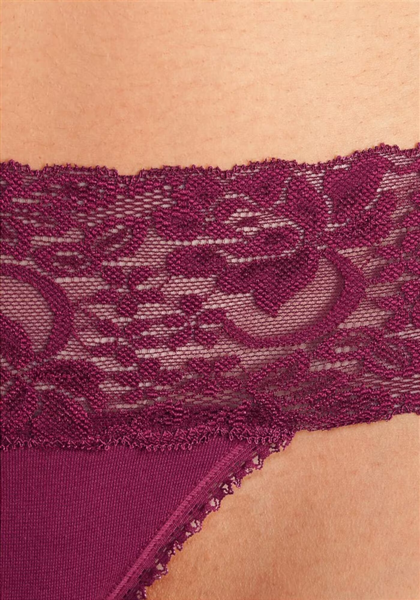 VIVANCE Tanga gri taupe / verde petrol / roșu bordeaux - Pled.ro