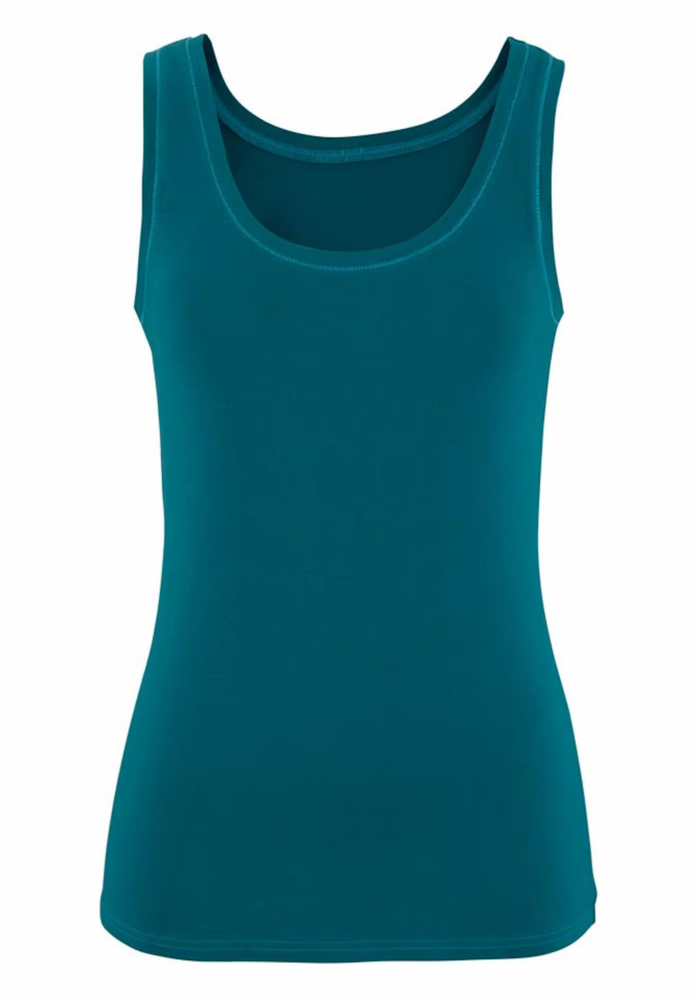 VIVANCE Top verde petrol / negru - Pled.ro