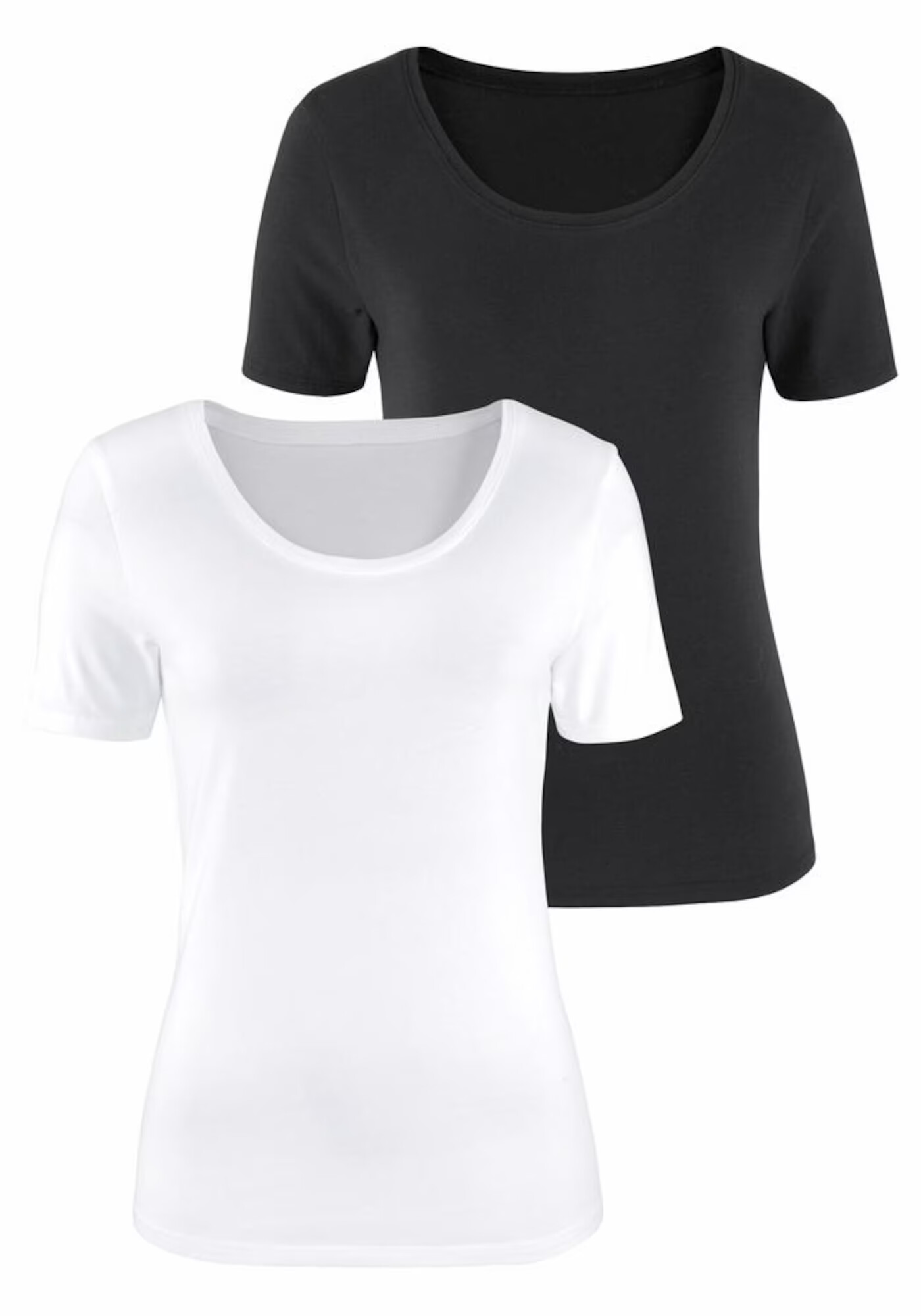 VIVANCE Tricou negru / alb - Pled.ro