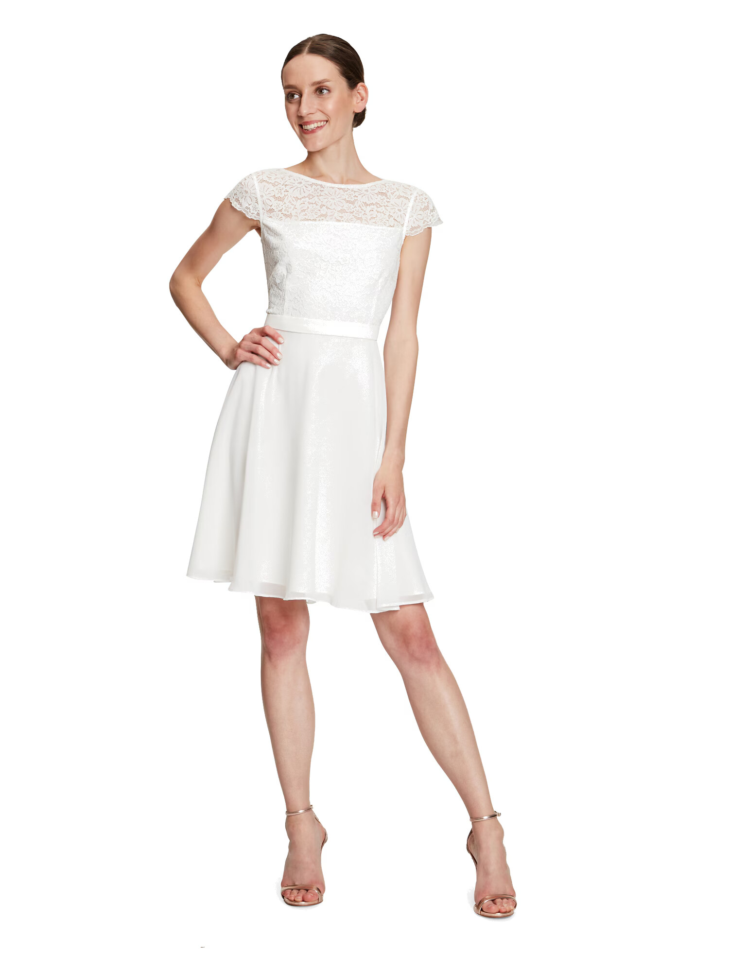 VM Vera Mont Rochie de cocktail alb - Pled.ro