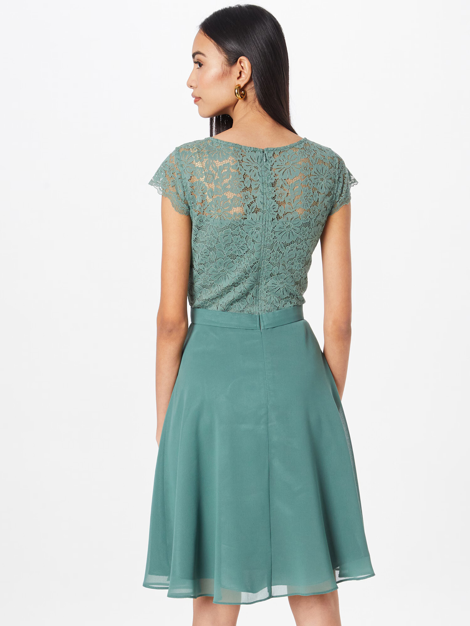 VM Vera Mont Rochie de cocktail verde jad - Pled.ro