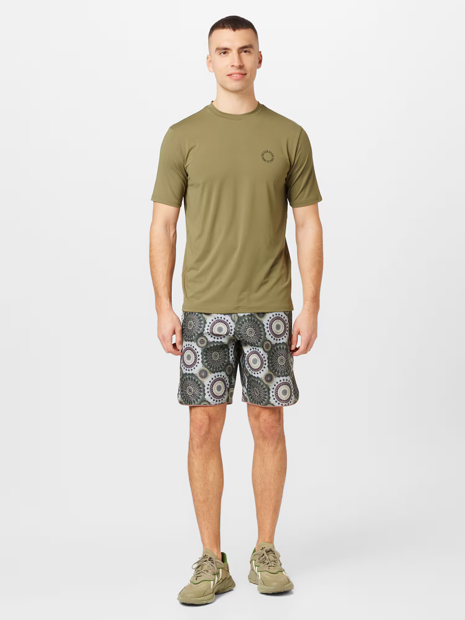 Volcom Pantaloni scurți apă 'Barnacle' verde / lila / negru / alb - Pled.ro