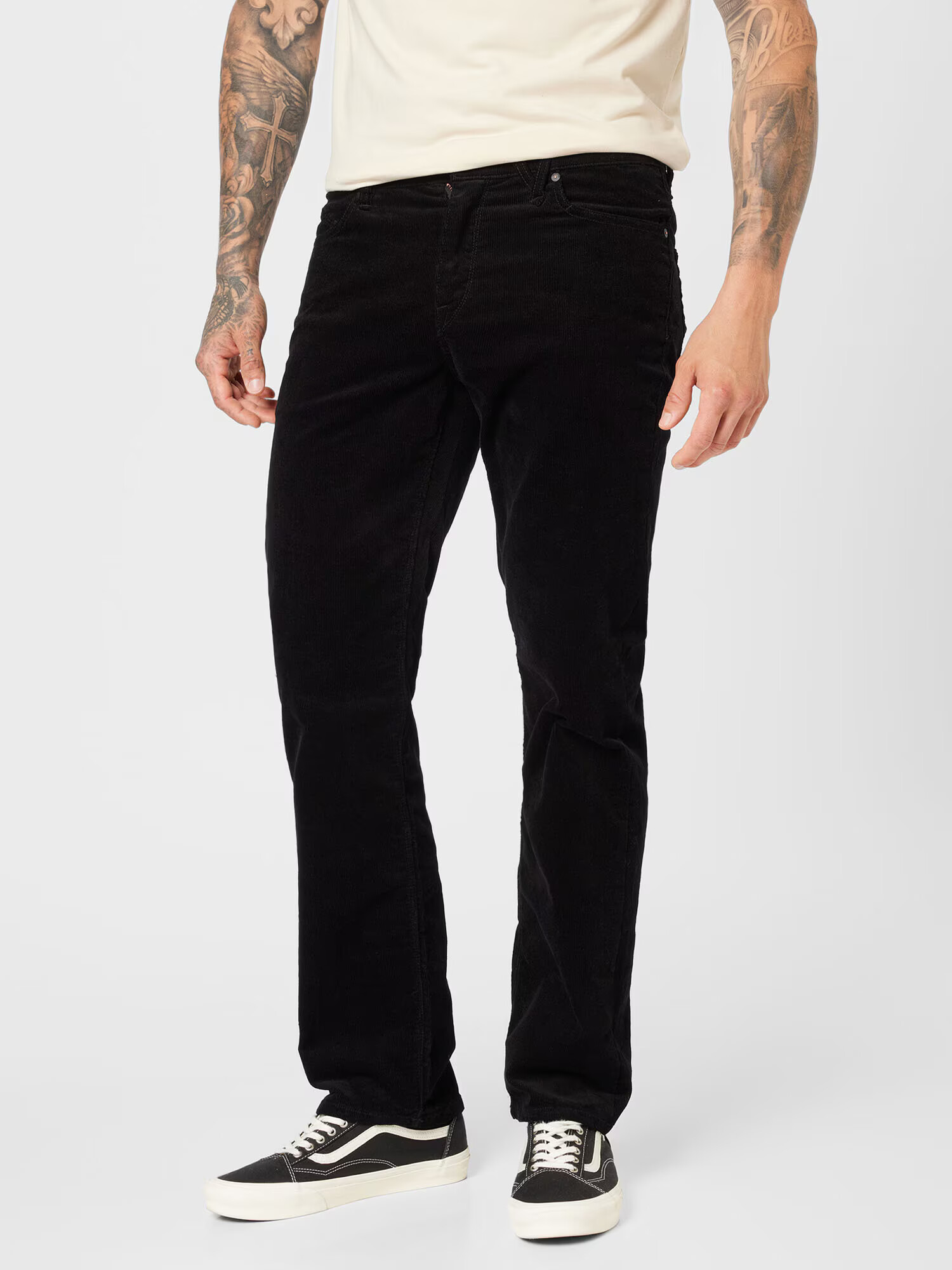 Volcom Pantaloni 'SOLVER' maro pueblo / negru - Pled.ro