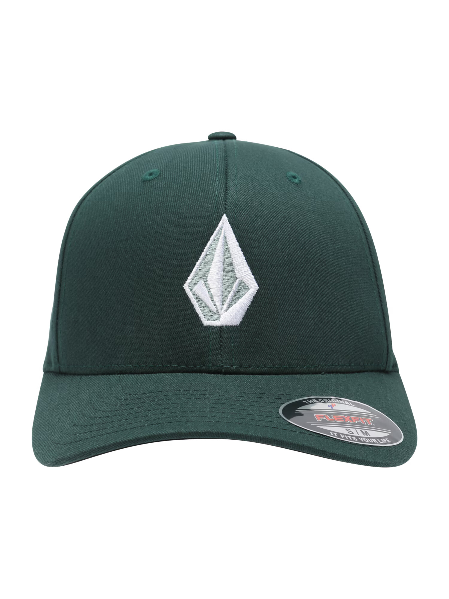 Volcom Șapcă 'FULL STONE' verde smarald / verde mentă / alb - Pled.ro