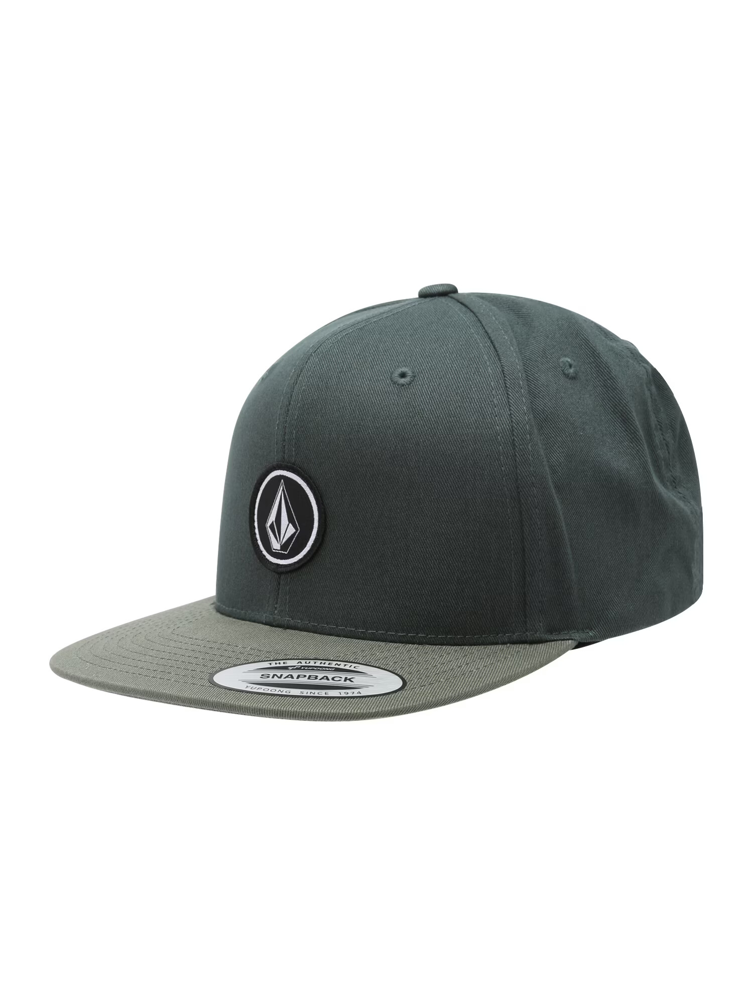 Volcom Șapcă verde închis / negru / alb - Pled.ro