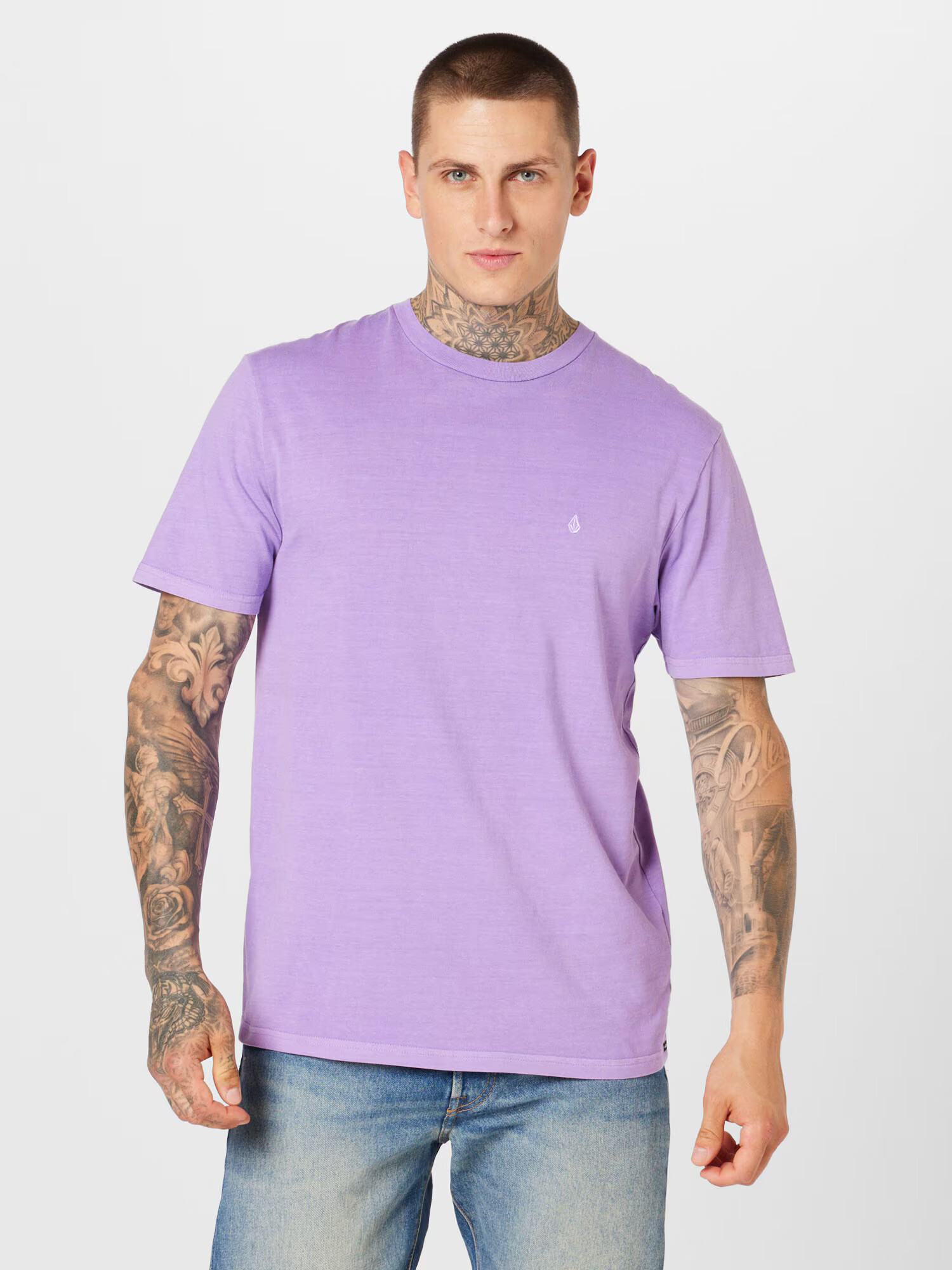 Volcom Tricou mov deschis - Pled.ro