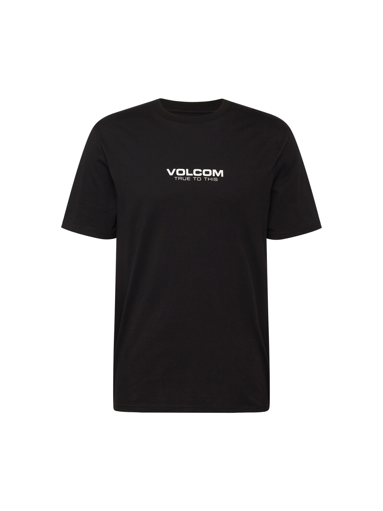 Volcom Tricou 'New Euro' negru / alb - Pled.ro