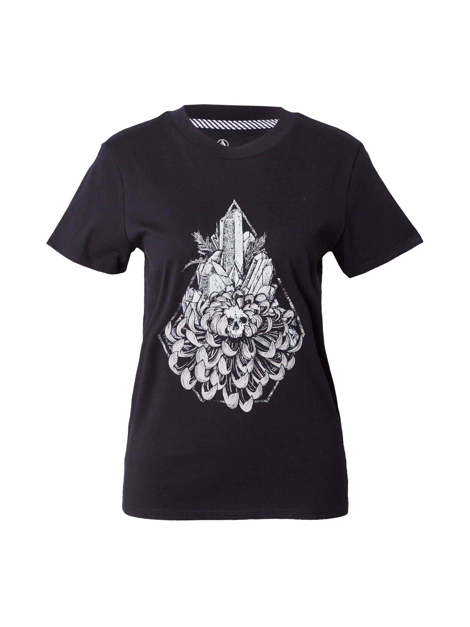 Volcom Tricou 'Radical Daze' gri deschis / negru - Pled.ro