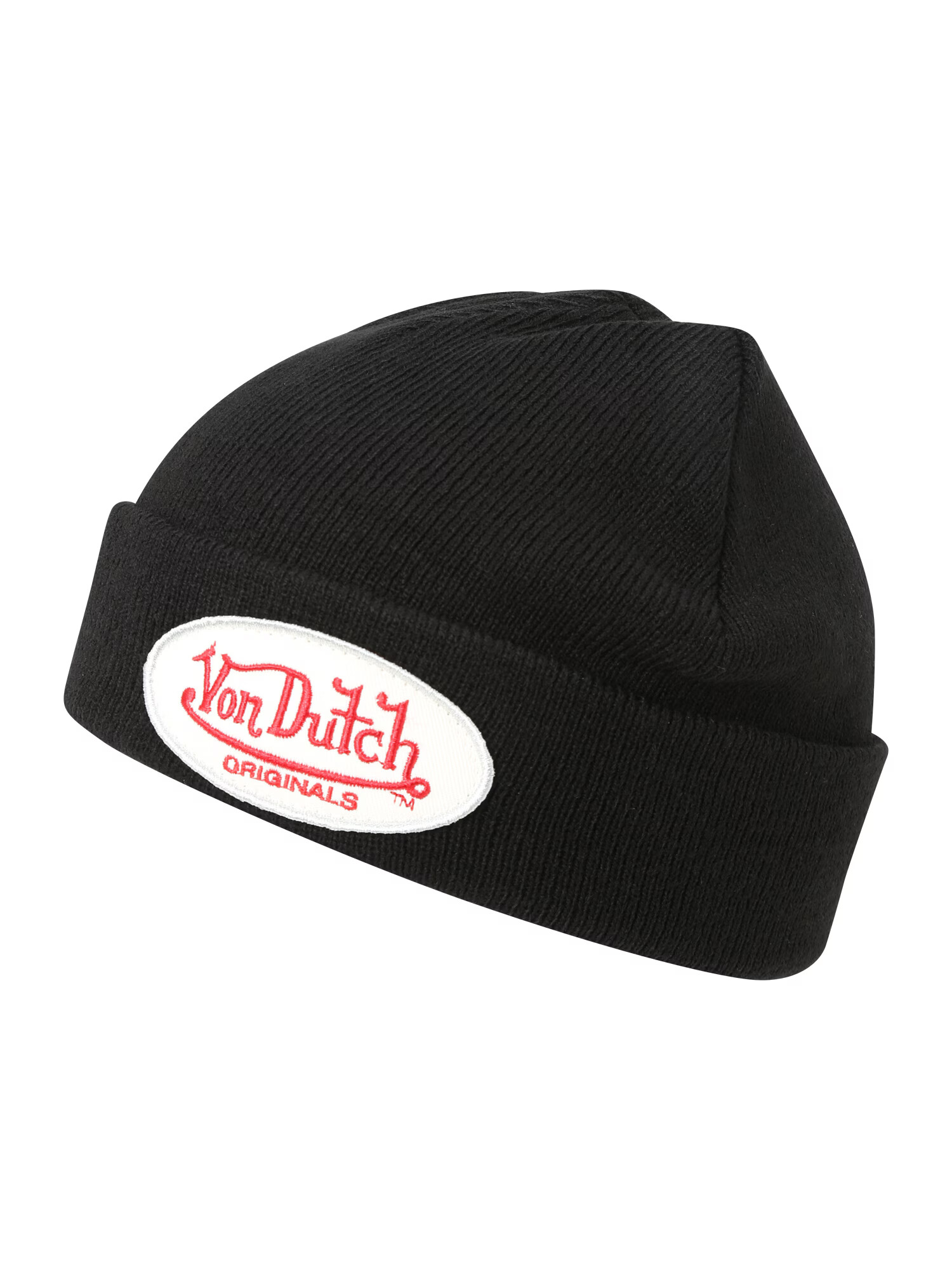 Von Dutch Originals Căciulă 'CONNY' sângeriu / negru / alb - Pled.ro