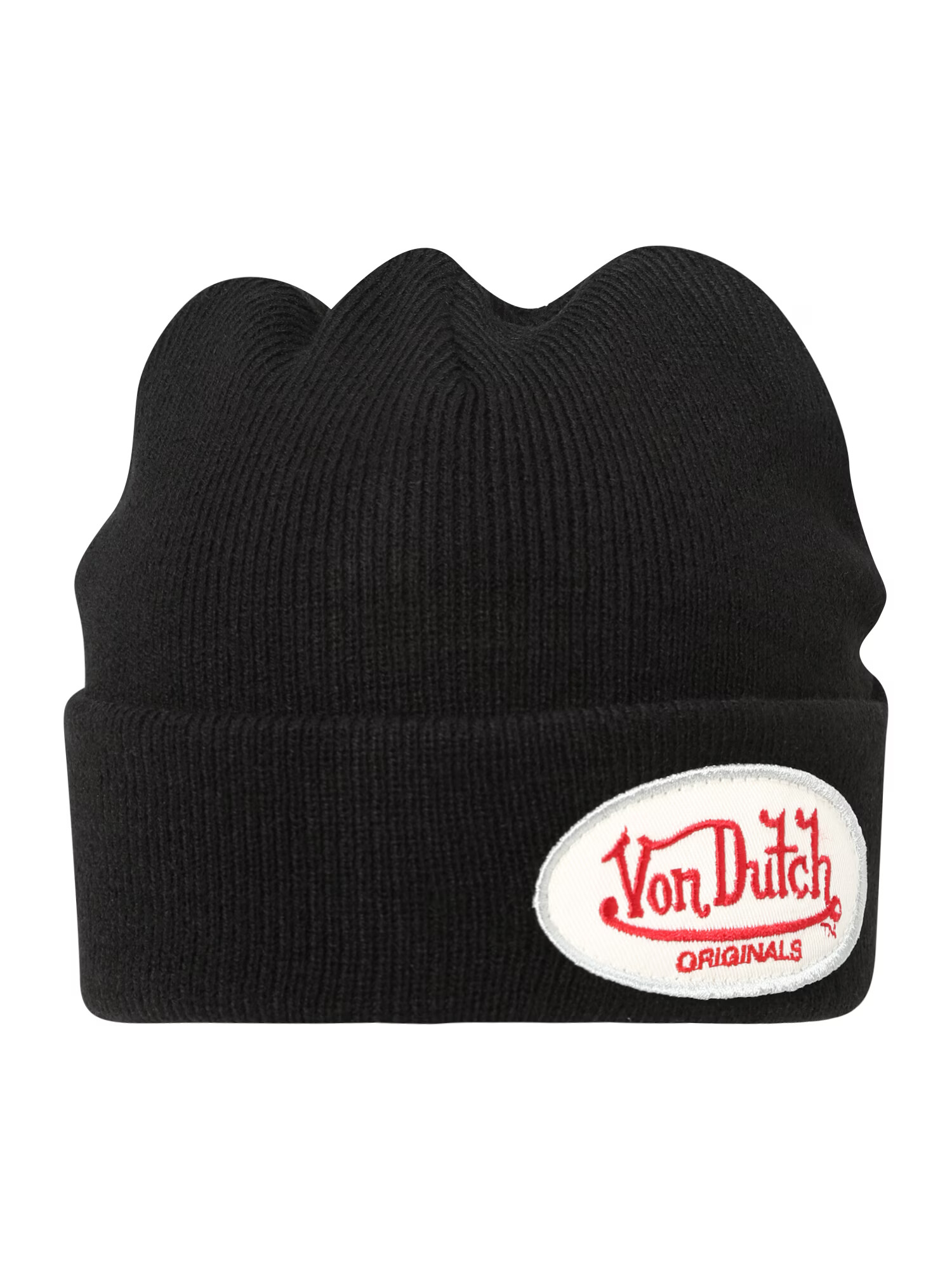 Von Dutch Originals Căciulă 'CONNY' sângeriu / negru / alb - Pled.ro