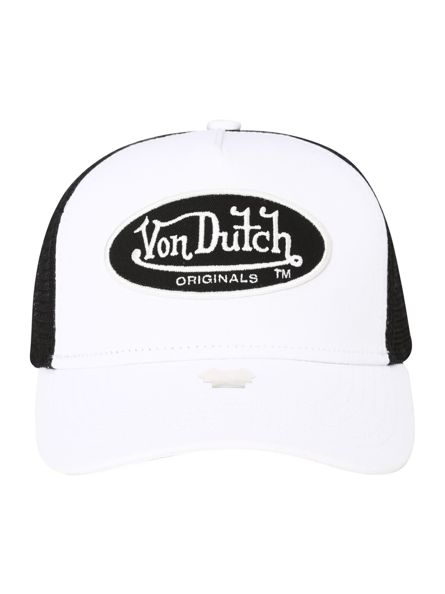 Von Dutch Originals Șapcă 'BOSTON' negru / alb - Pled.ro