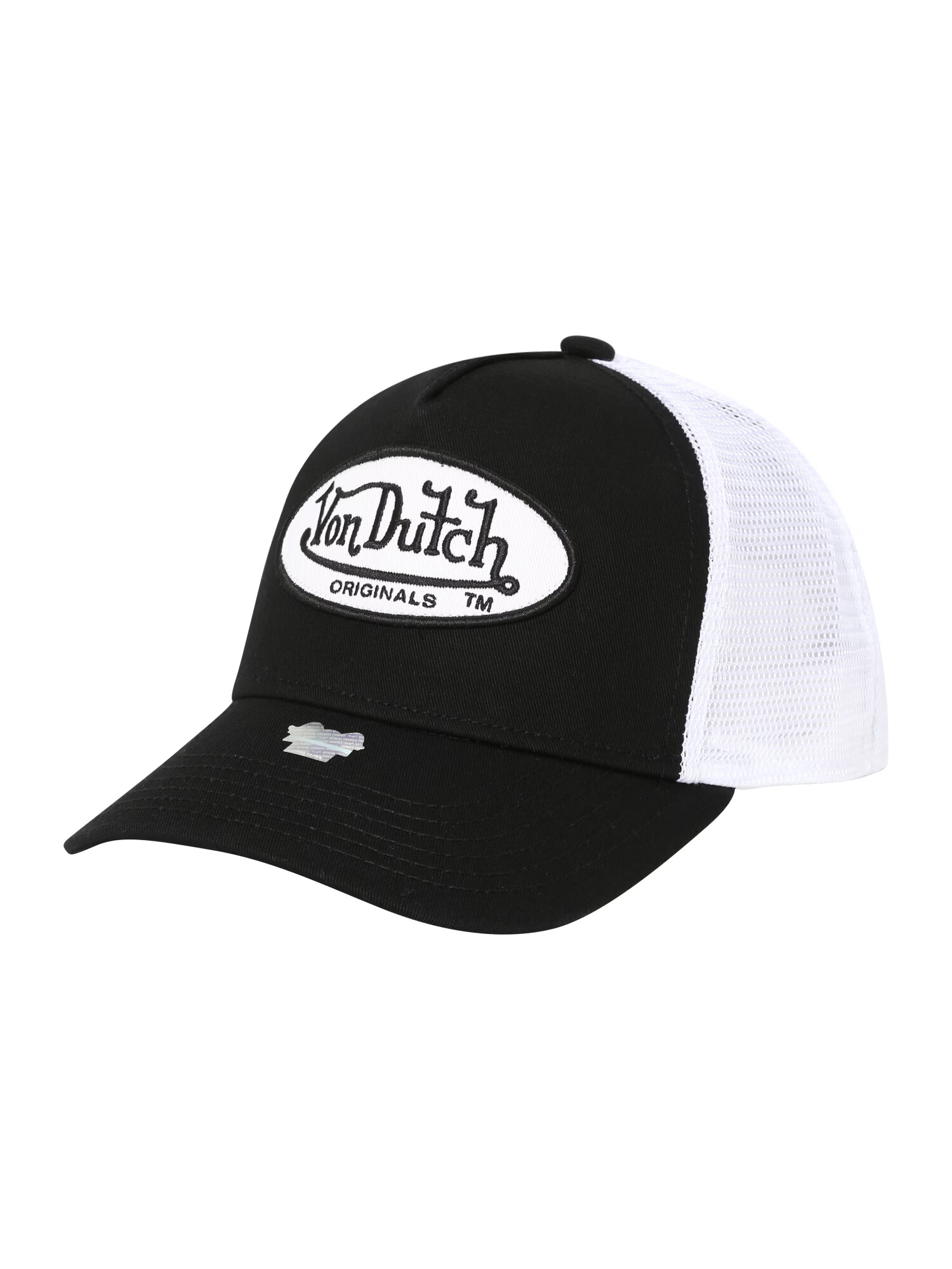 Von Dutch Originals Șapcă 'BOSTON' negru / alb - Pled.ro