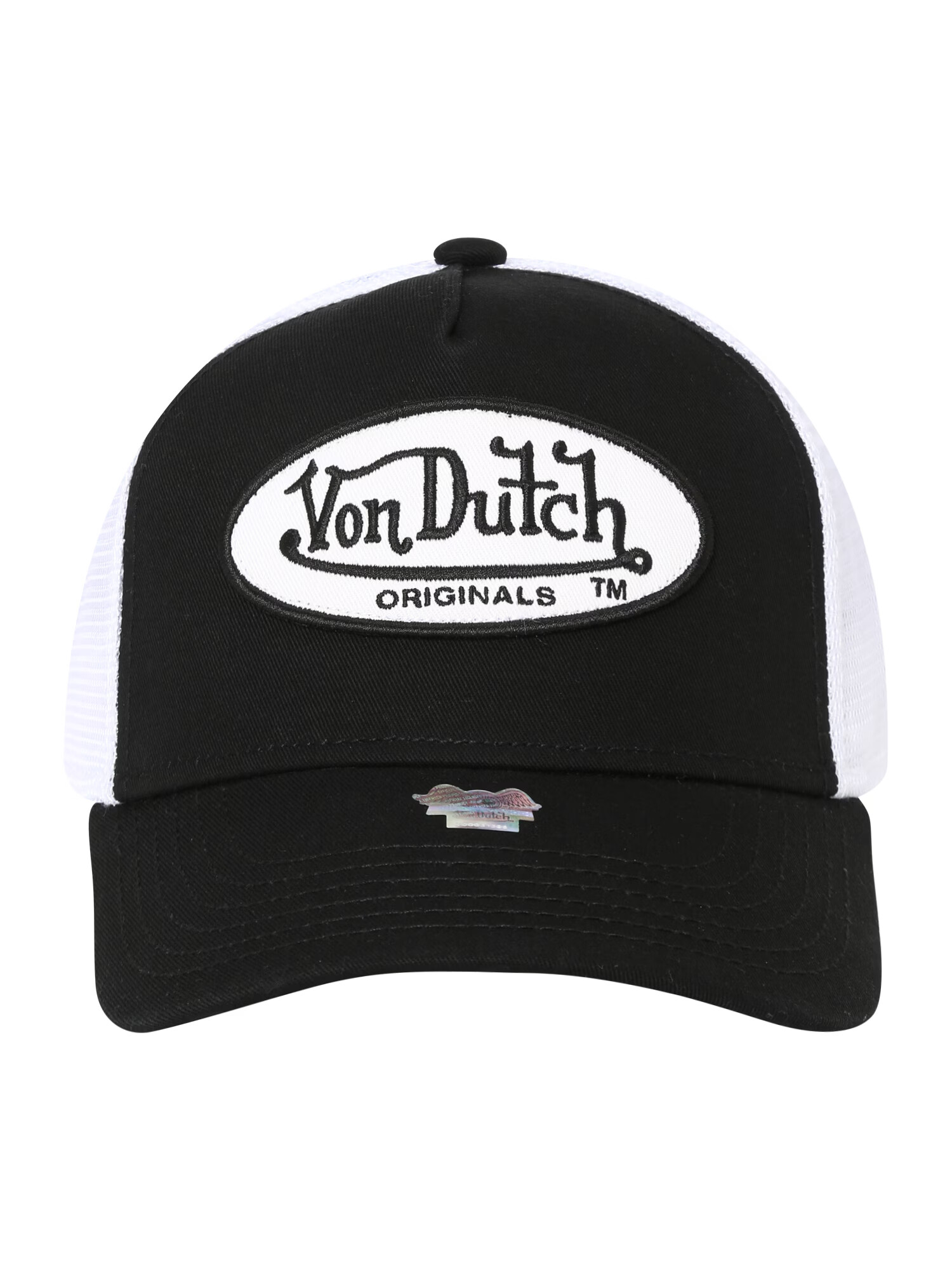 Von Dutch Originals Șapcă 'BOSTON' negru / alb - Pled.ro