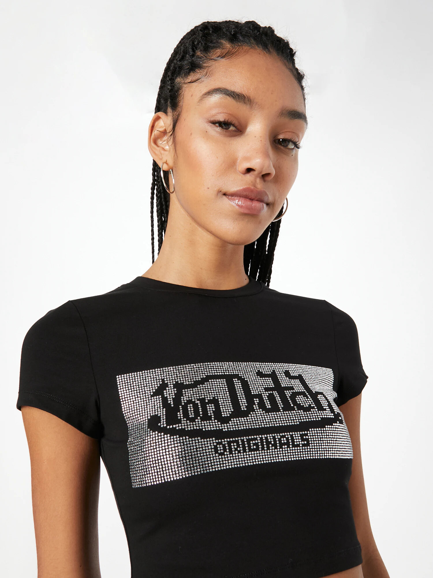 Von Dutch Originals Tricou 'ANNA' negru - Pled.ro