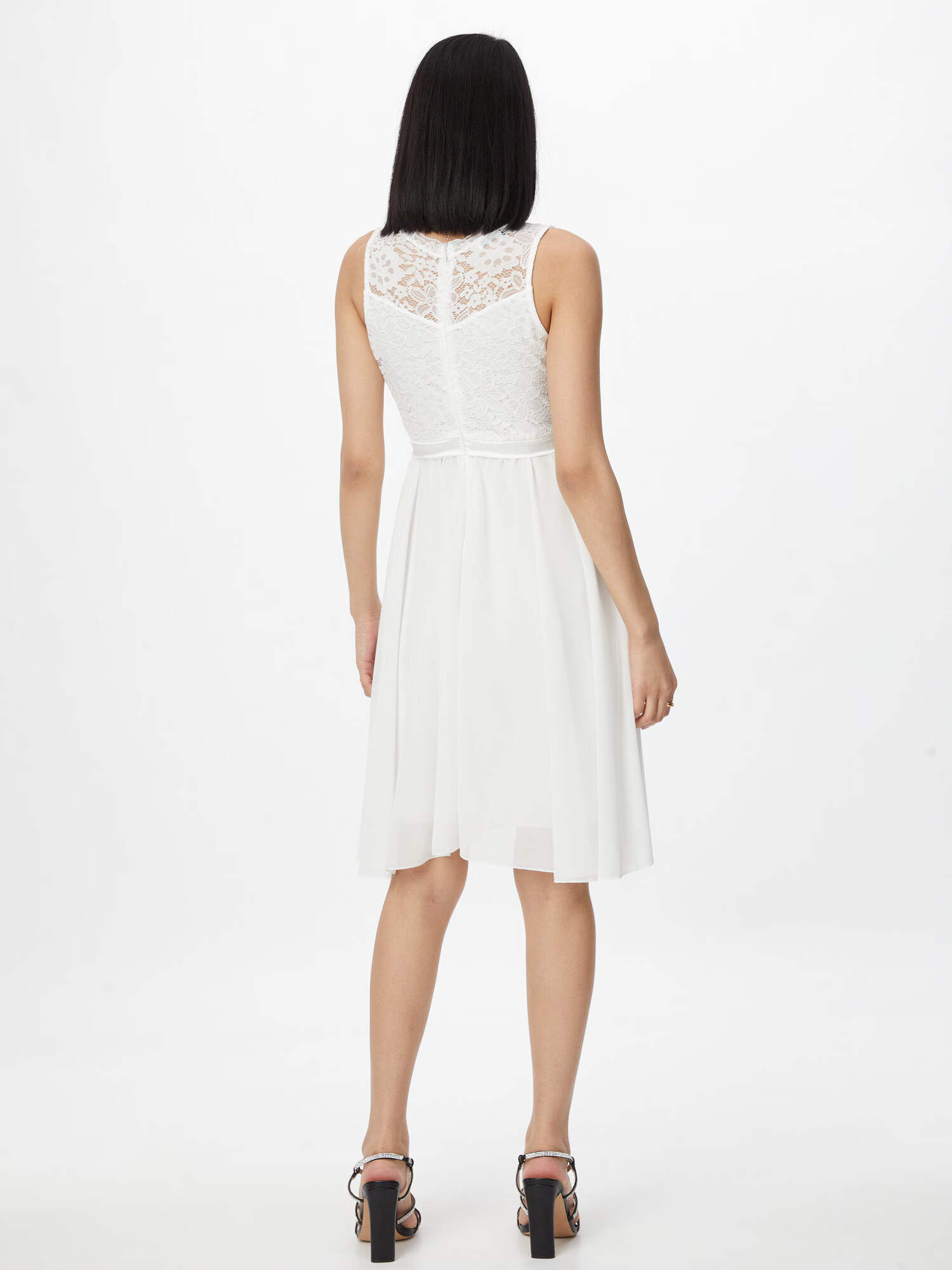 WAL G. Rochie de cocktail alb - Pled.ro