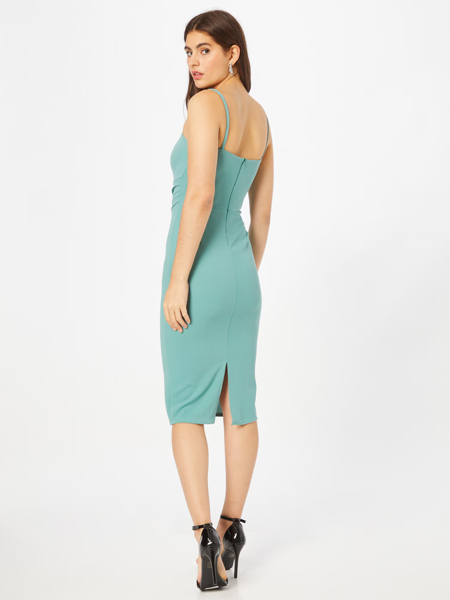 WAL G. Rochie de cocktail 'CELINE' verde jad - Pled.ro