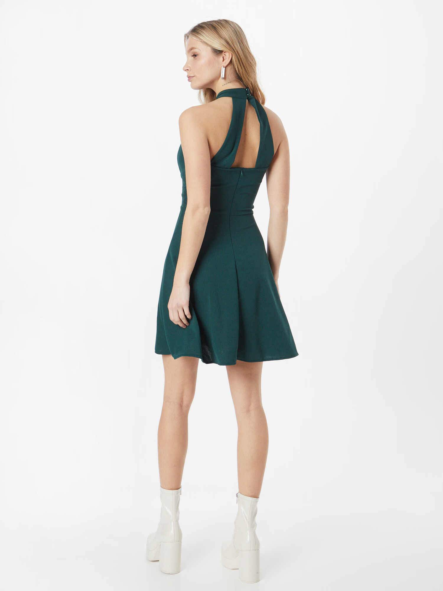 WAL G. Rochie de cocktail 'OFRI' verde închis - Pled.ro