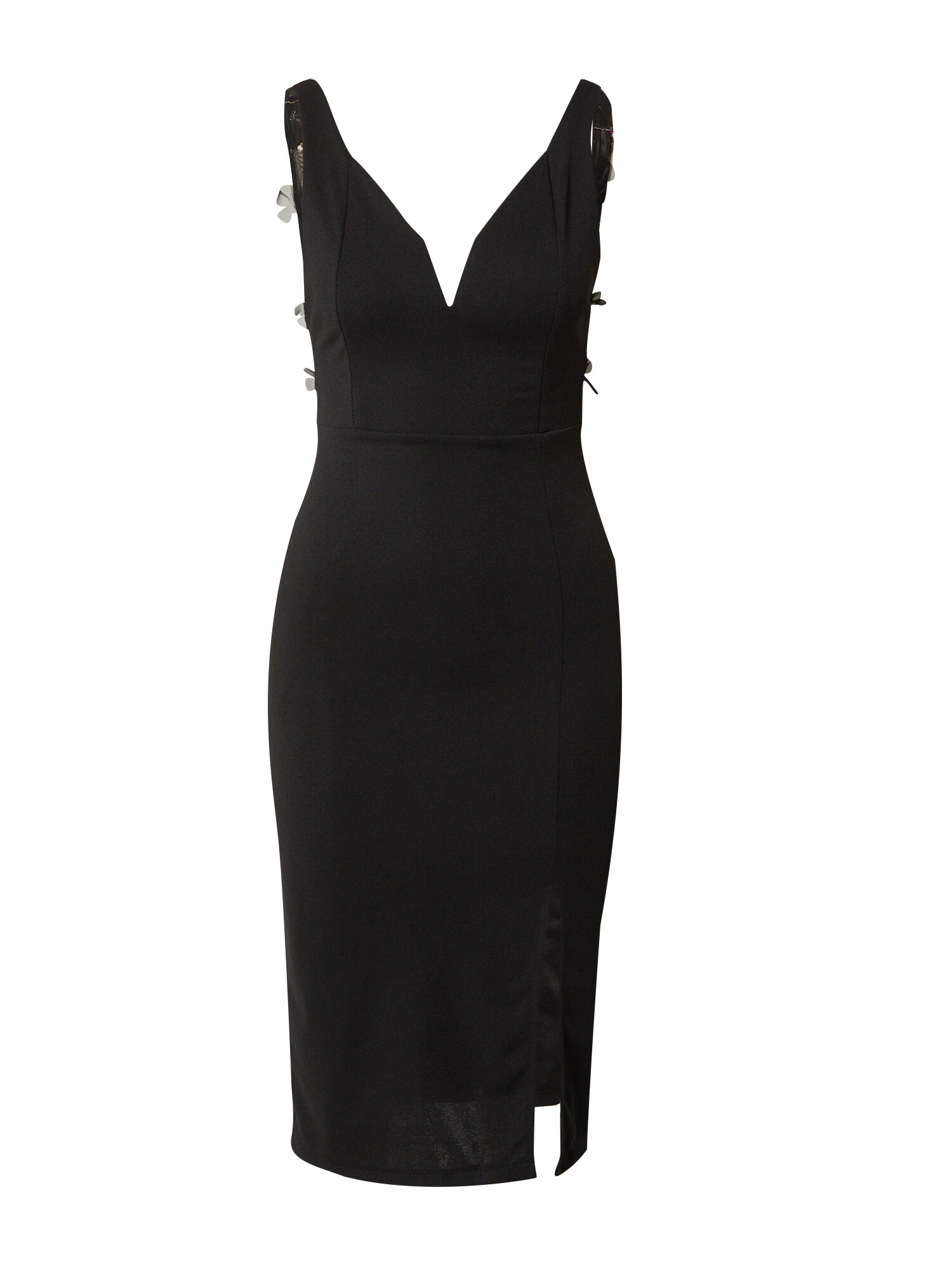 WAL G. Rochie de cocktail oliv / lila / negru - Pled.ro