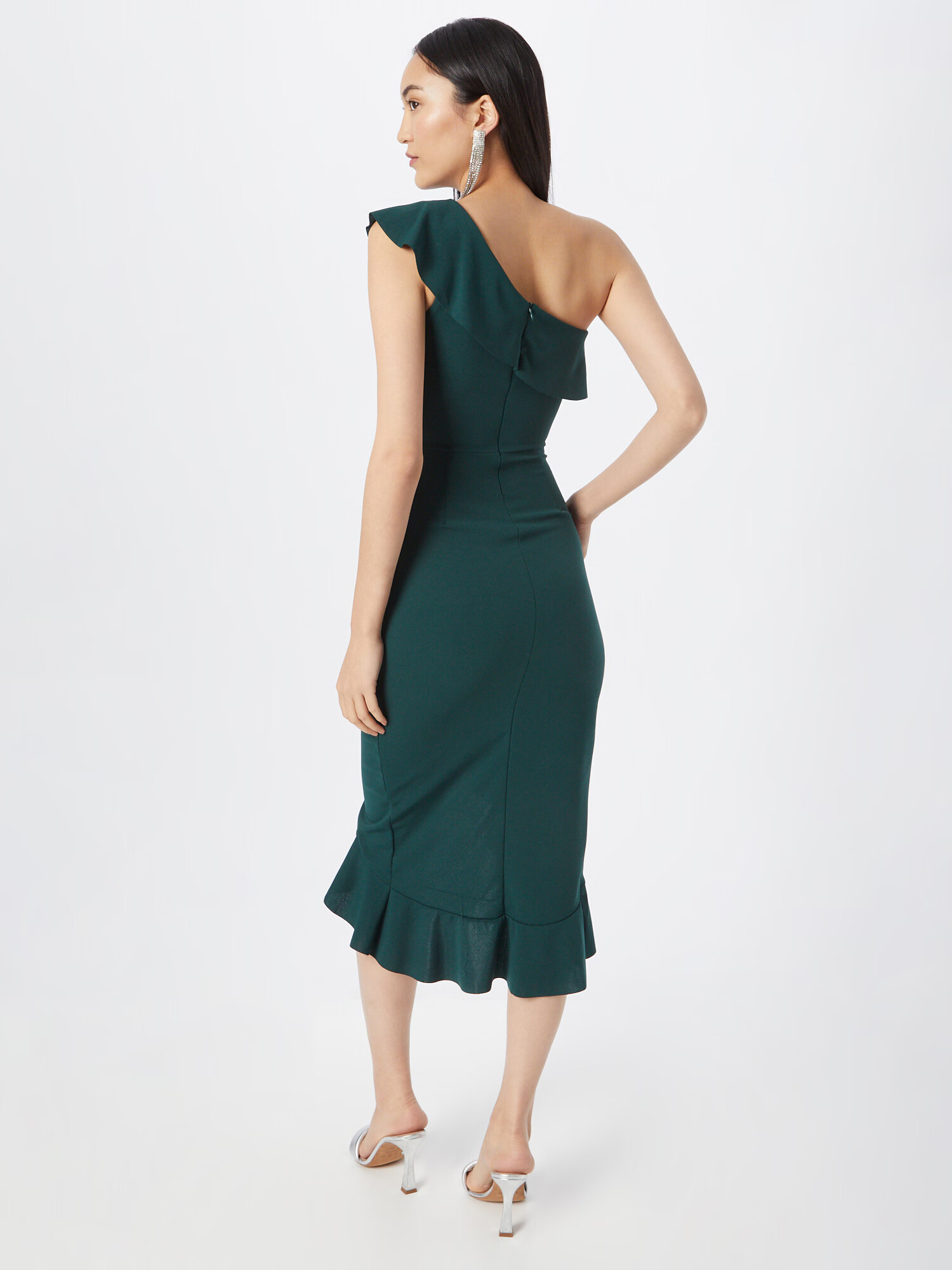 WAL G. Rochie de cocktail 'RAQUEL' verde închis - Pled.ro