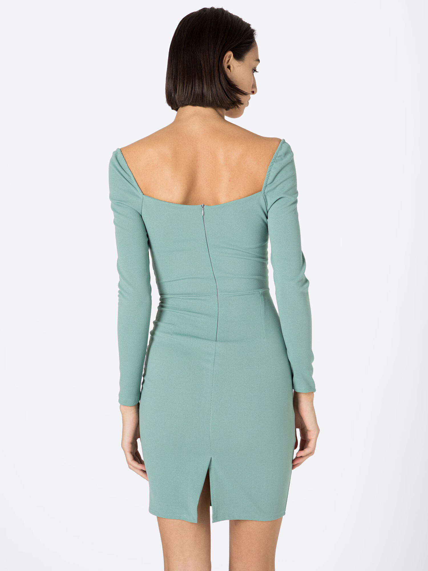 WAL G. Rochie de cocktail 'TERESA' verde pastel - Pled.ro