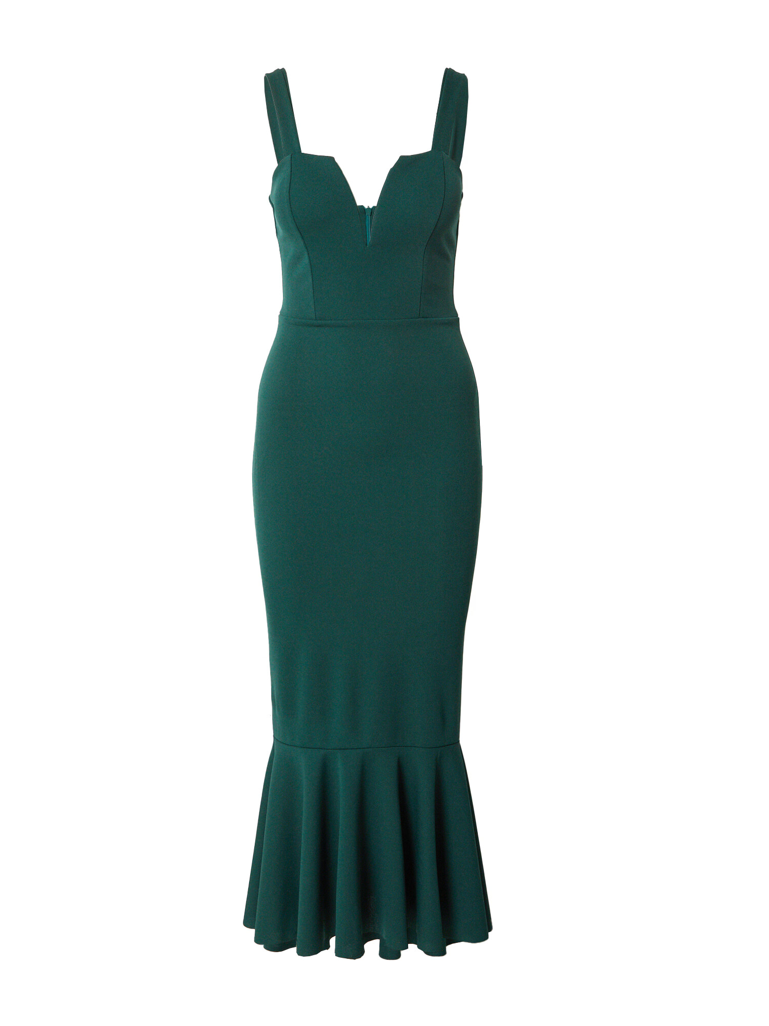 WAL G. Rochie de cocktail verde închis - Pled.ro