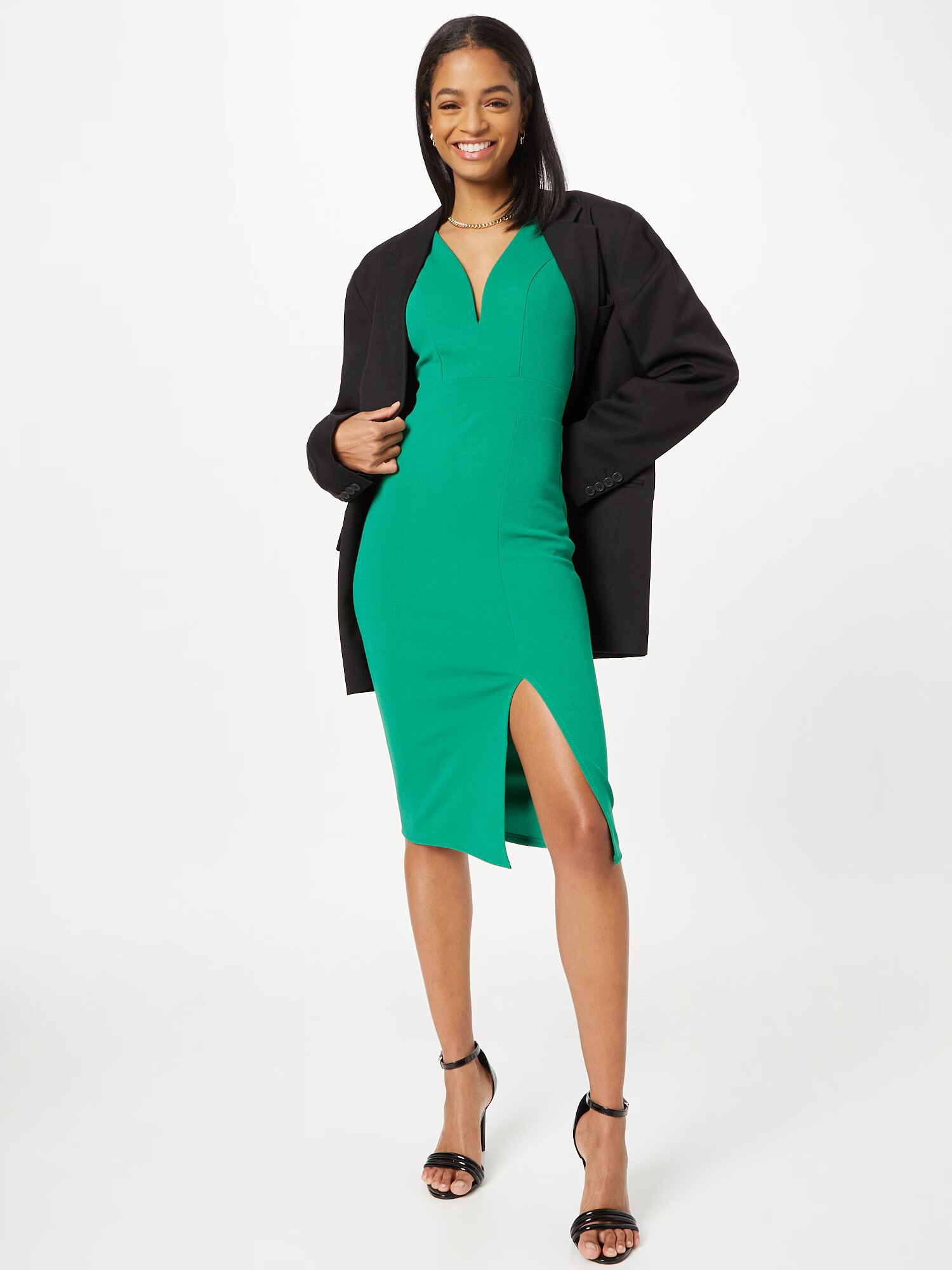 WAL G. Rochie mulate verde - Pled.ro