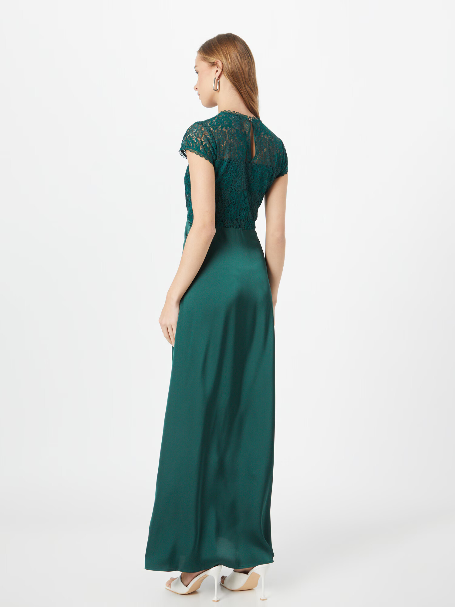 Wallis Rochie de seară verde smarald - Pled.ro