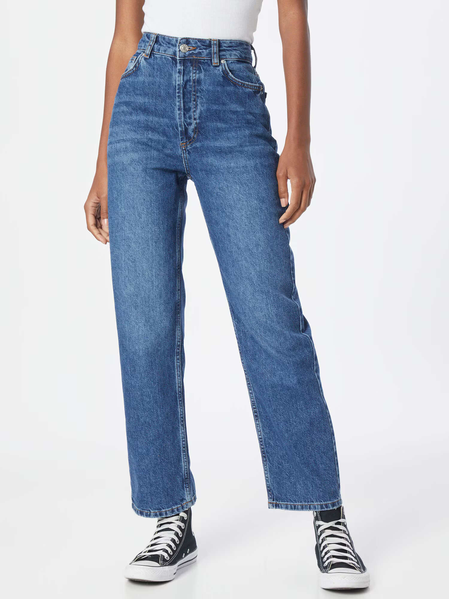 Warehouse Jeans albastru denim - Pled.ro