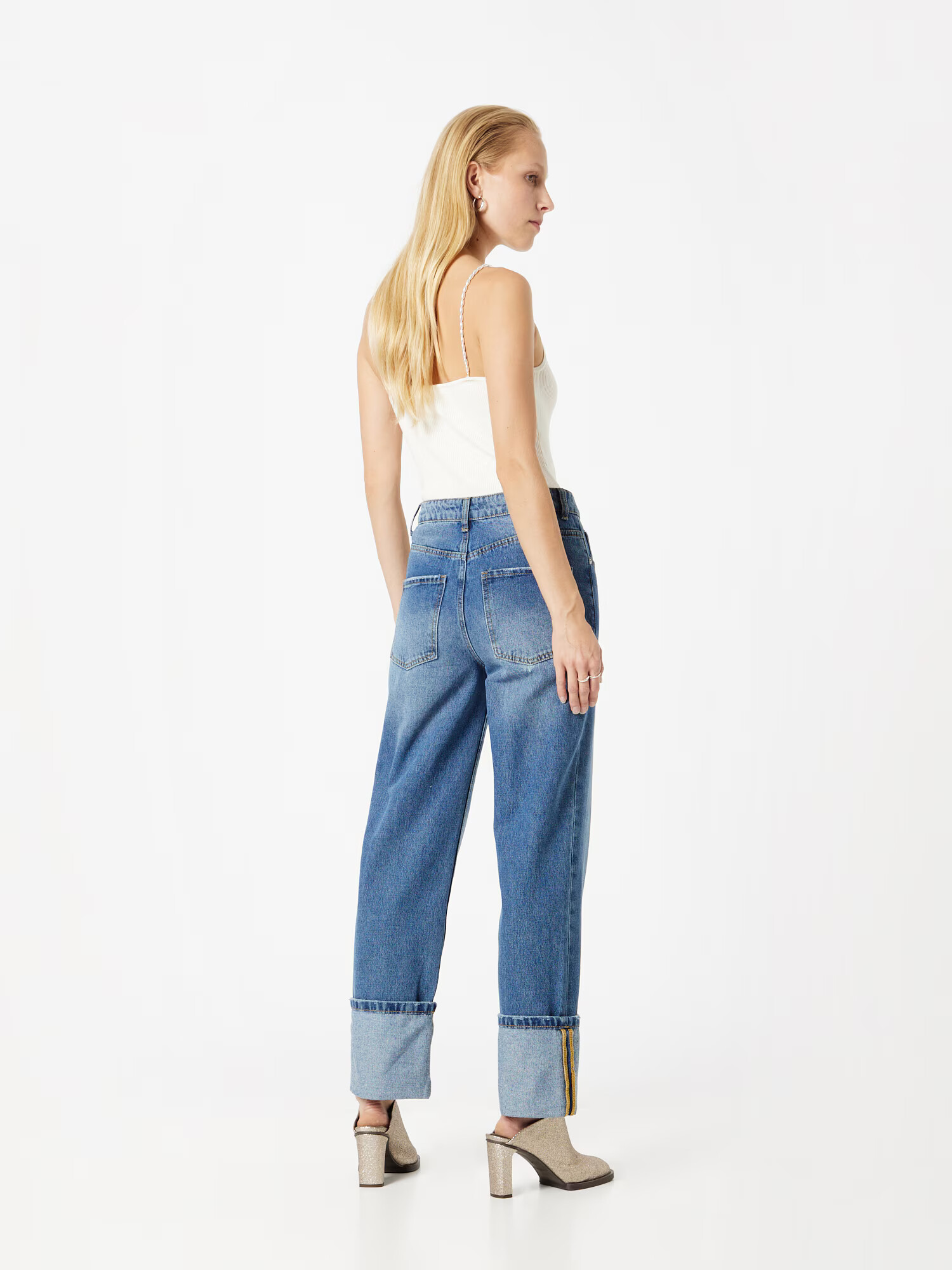 Warehouse Jeans albastru denim - Pled.ro