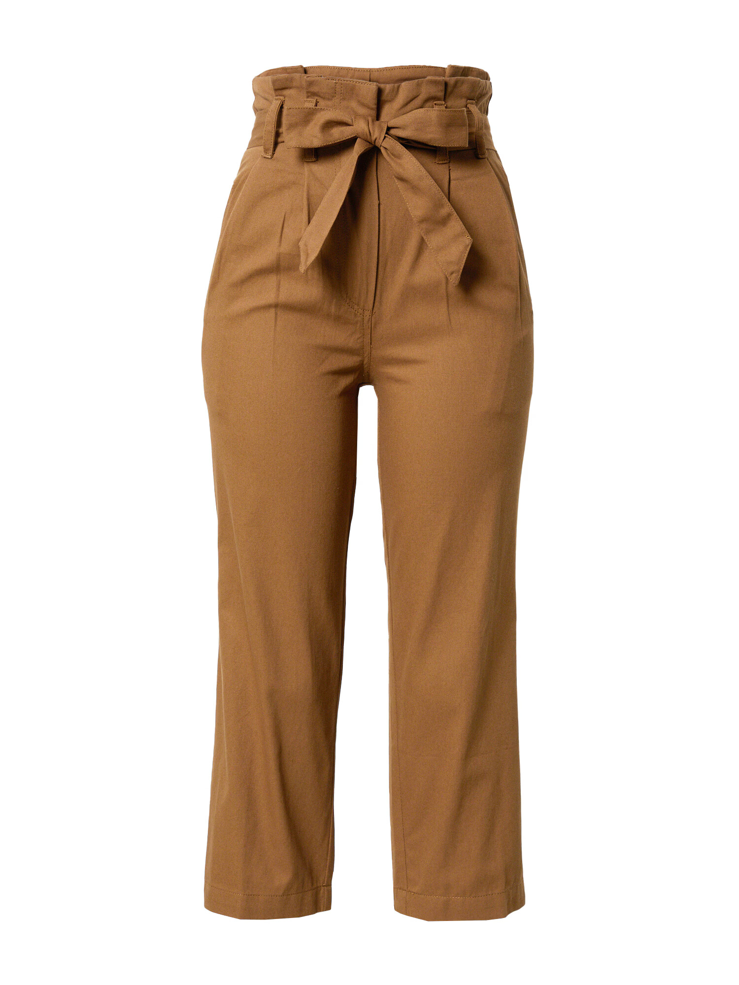 Warehouse Pantaloni cutați maro caramel - Pled.ro