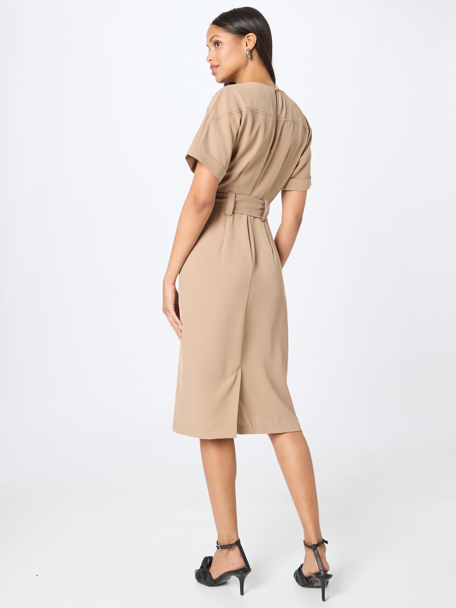 Warehouse Rochie maro deschis - Pled.ro