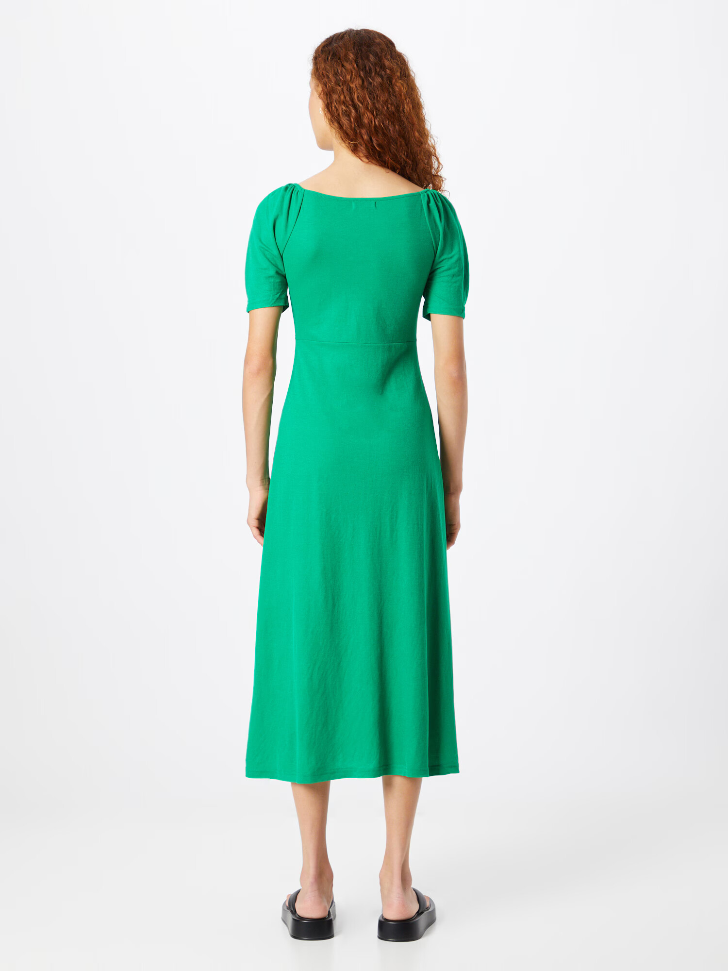 Warehouse Rochie tip bluză verde - Pled.ro