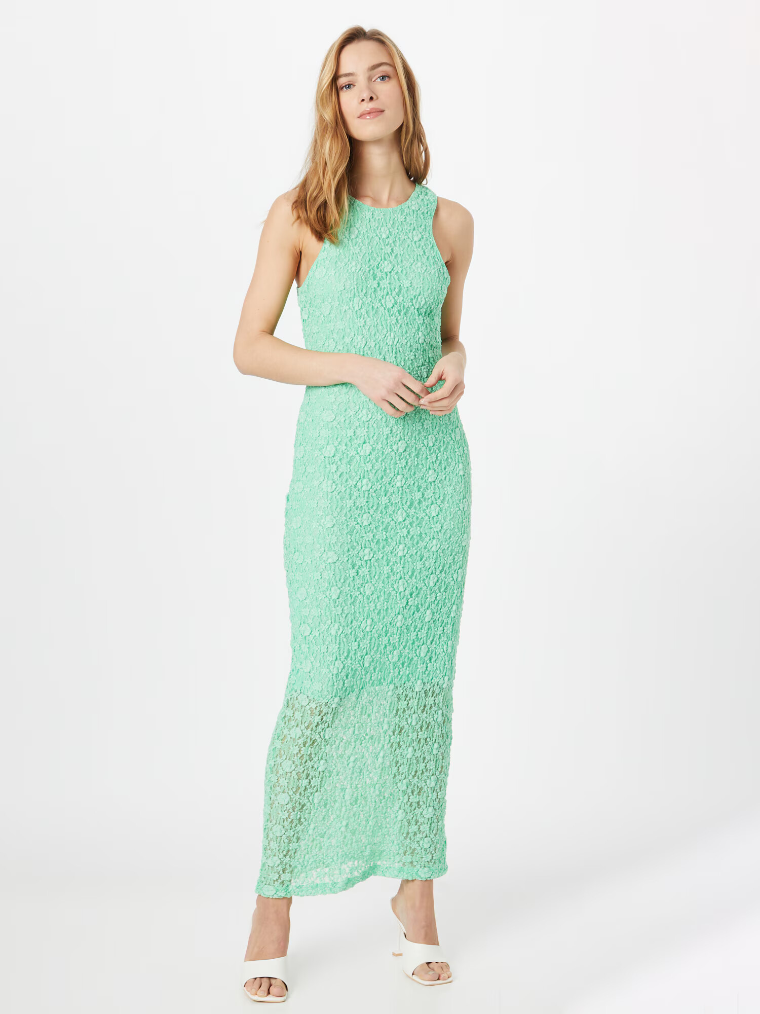 Warehouse Rochie verde deschis - Pled.ro