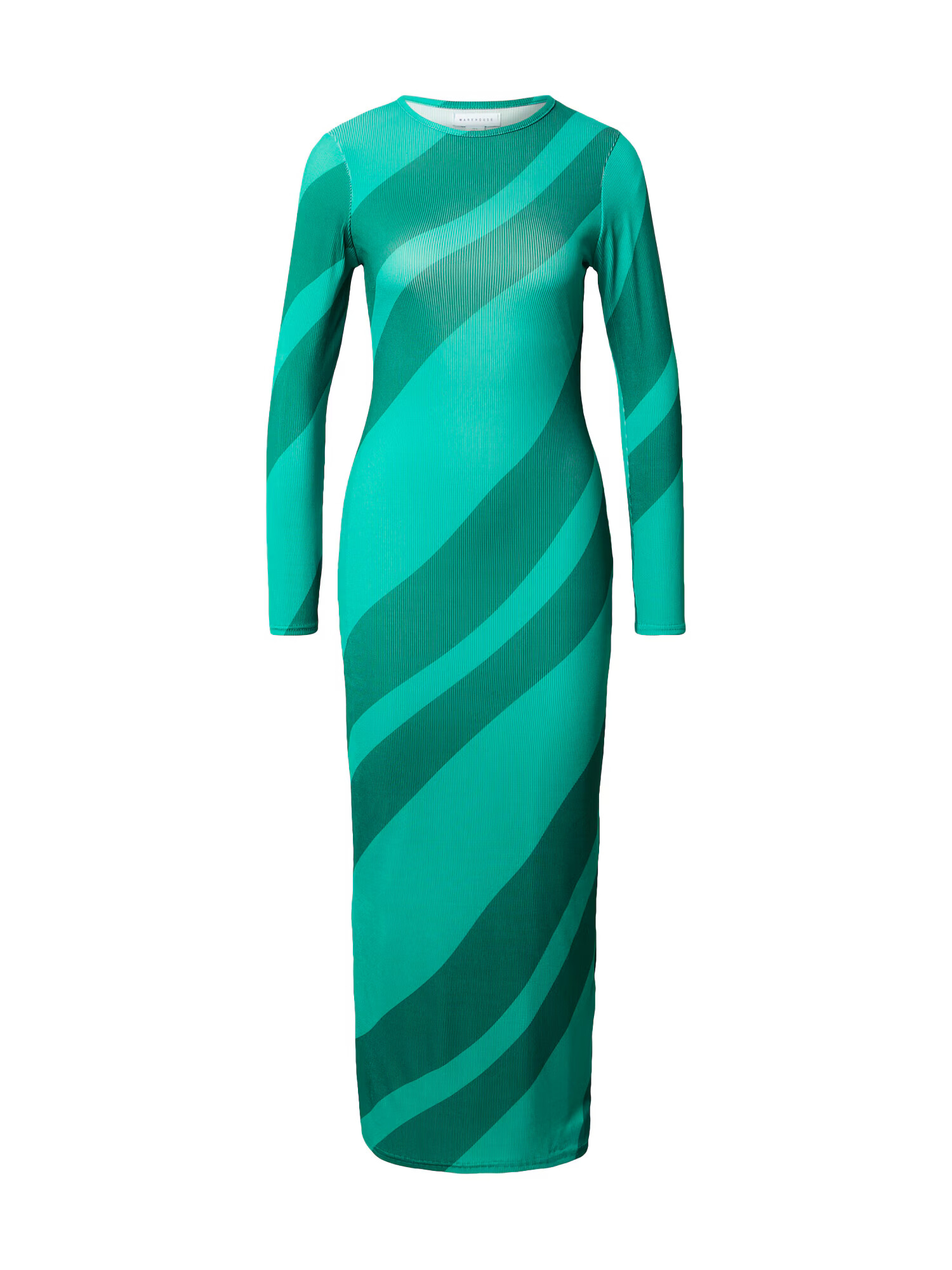 Warehouse Rochie verde / verde jad - Pled.ro