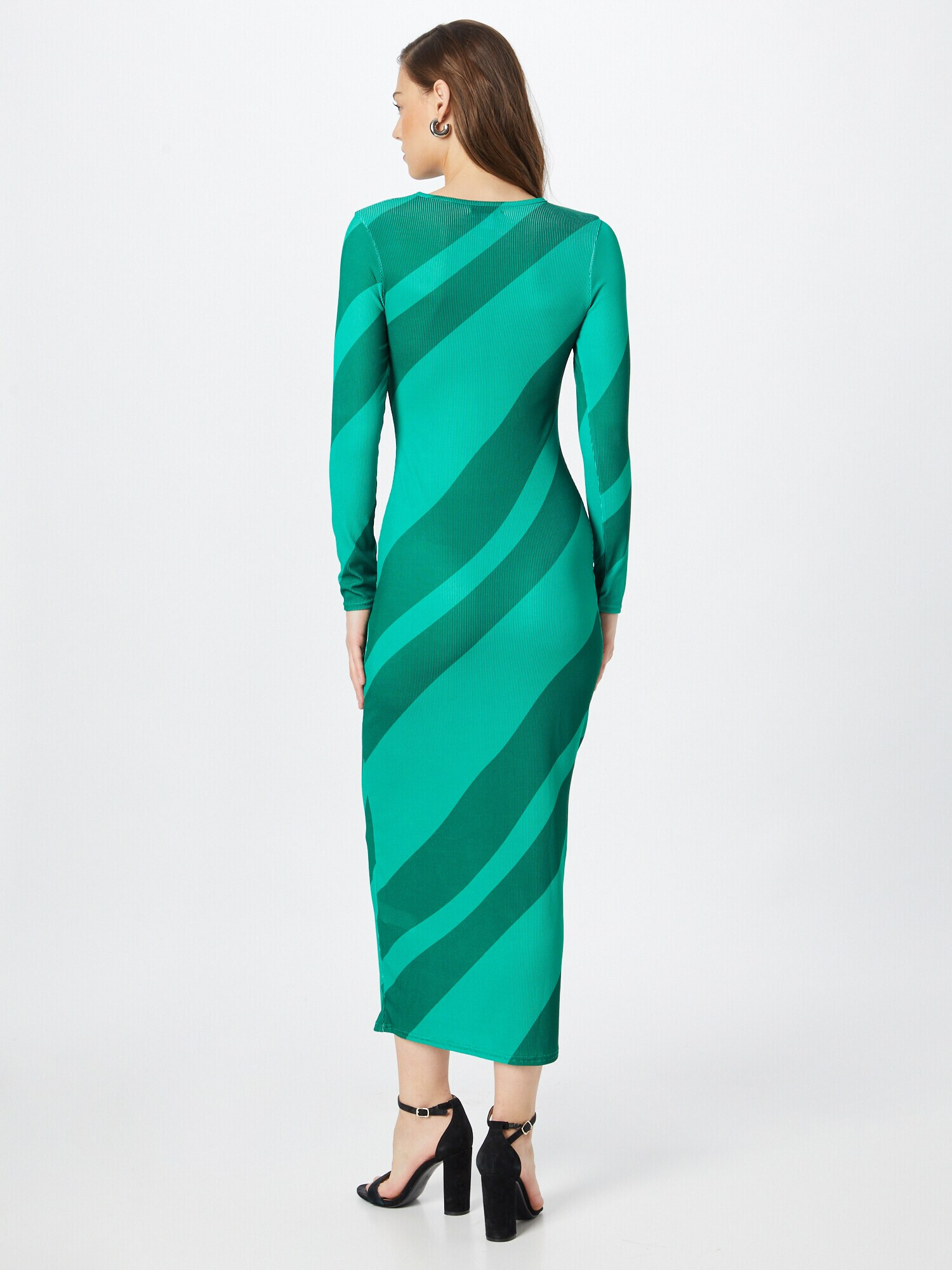 Warehouse Rochie verde / verde jad - Pled.ro