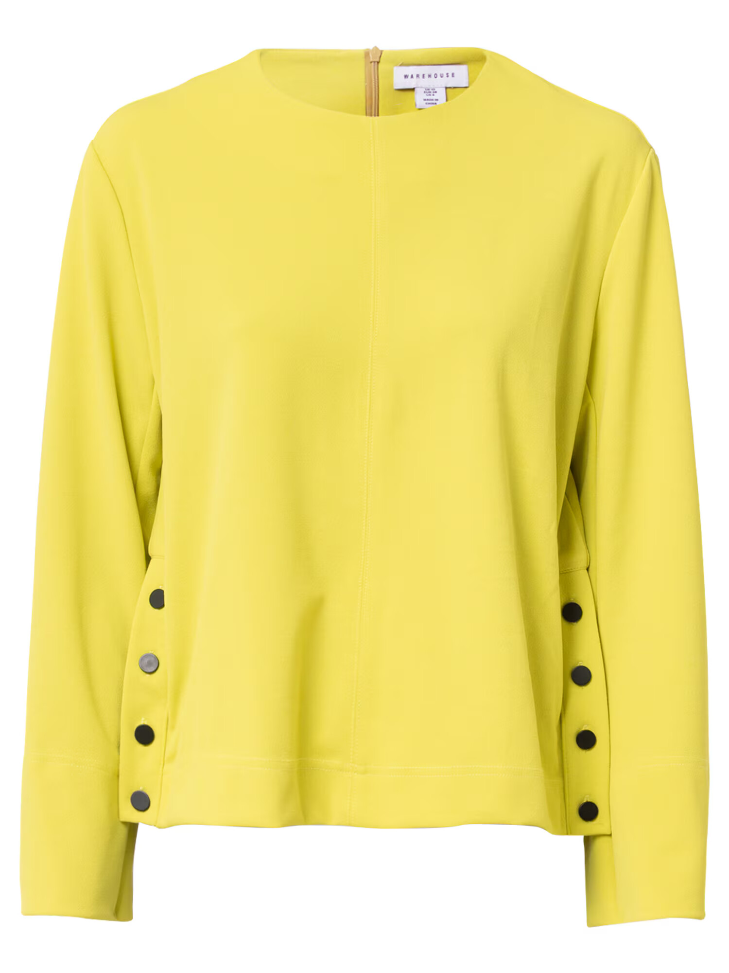 Warehouse Tricou 'Popper' galben citron - Pled.ro