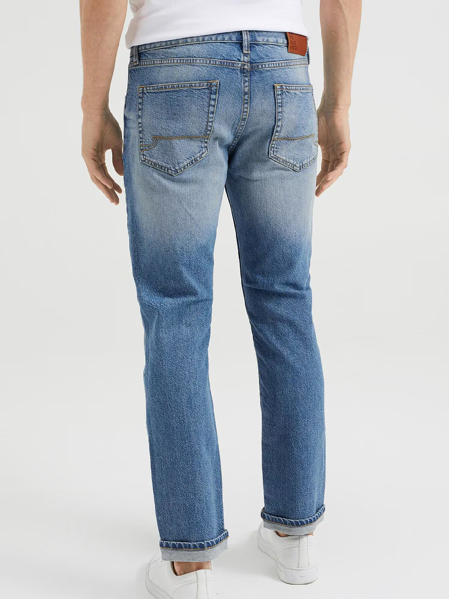 WE Fashion Jeans albastru denim - Pled.ro