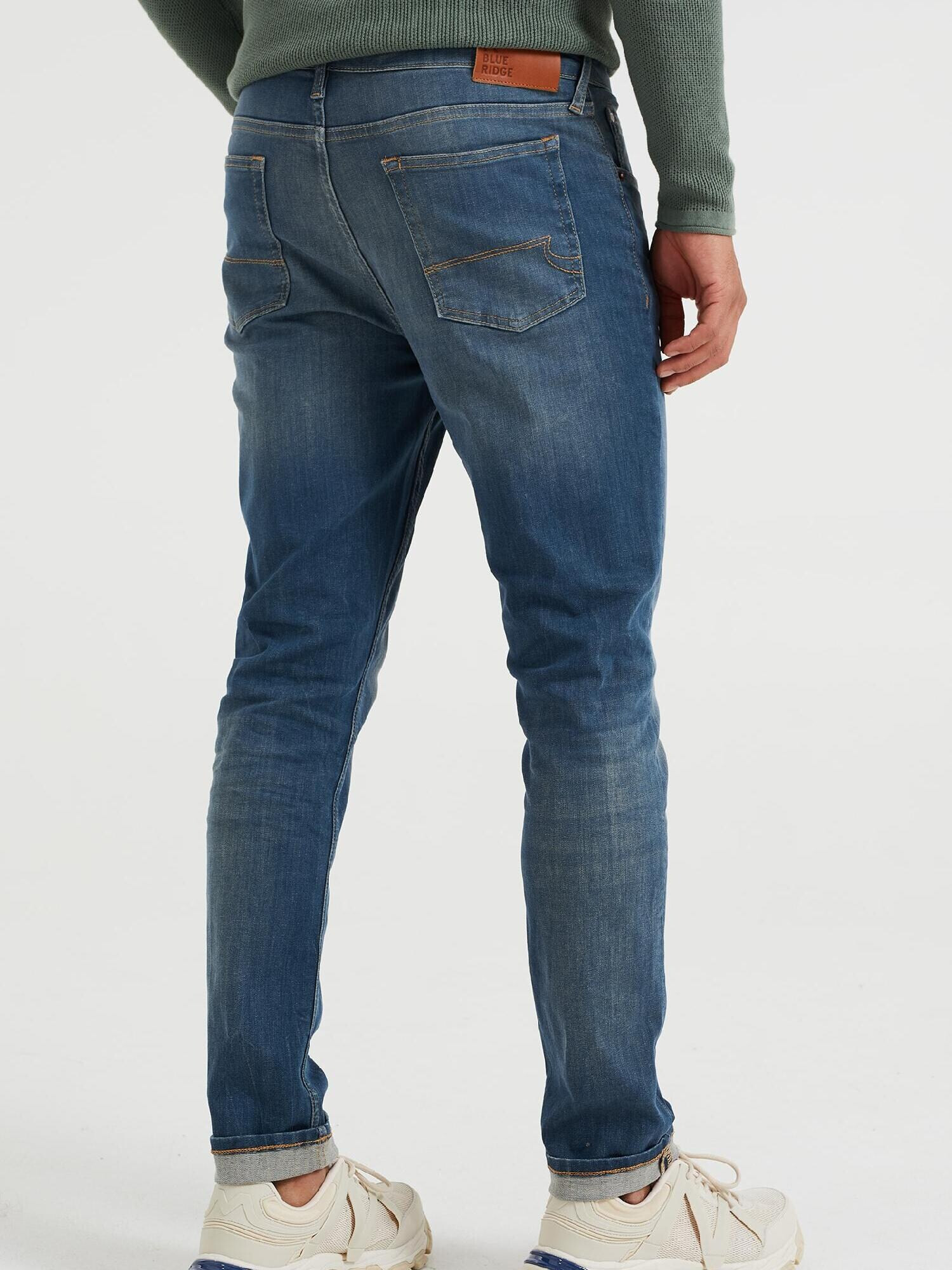 WE Fashion Jeans albastru denim - Pled.ro