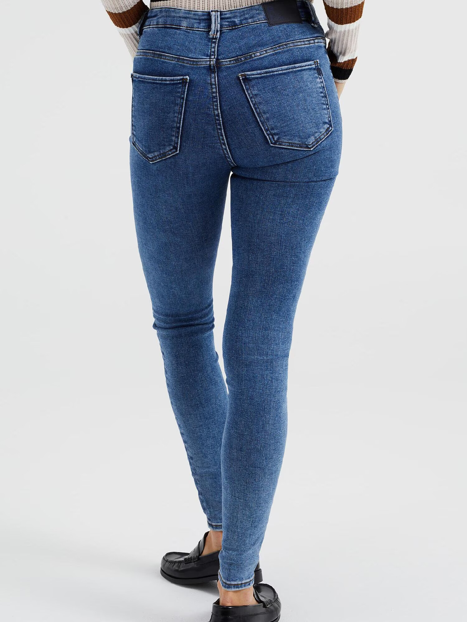 WE Fashion Jeans albastru denim - Pled.ro