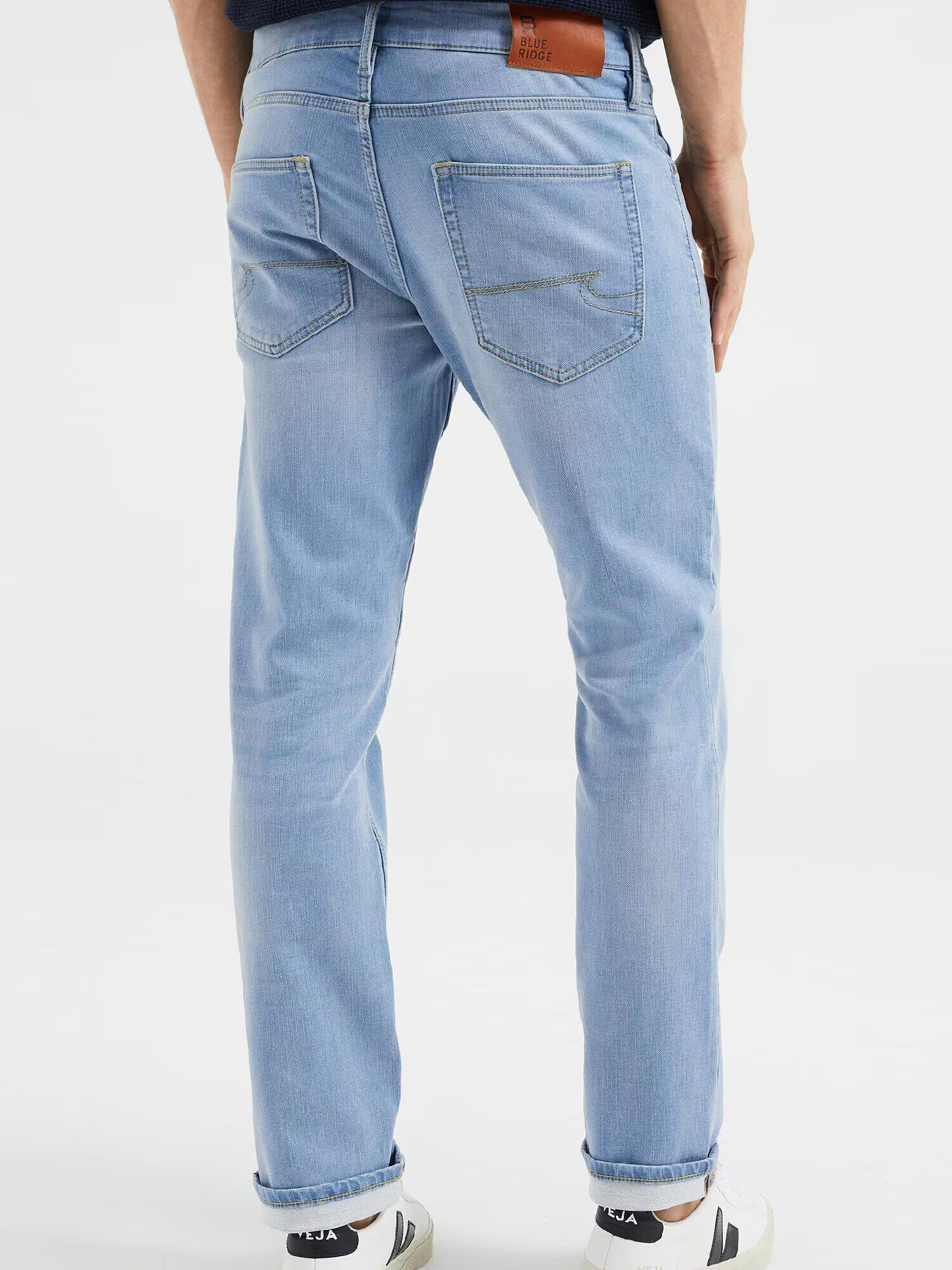 WE Fashion Jeans albastru deschis - Pled.ro