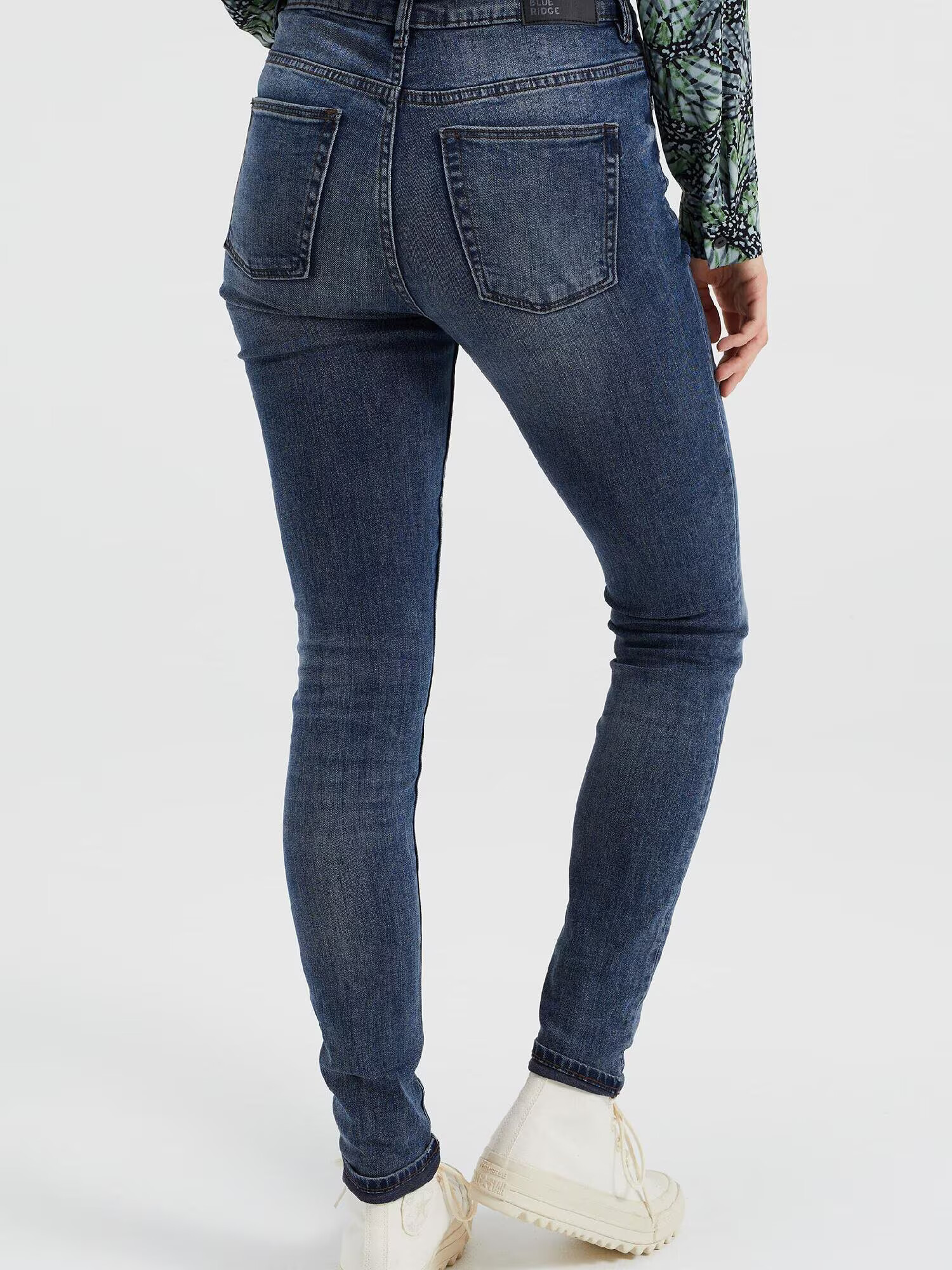 WE Fashion Jeans albastru închis - Pled.ro