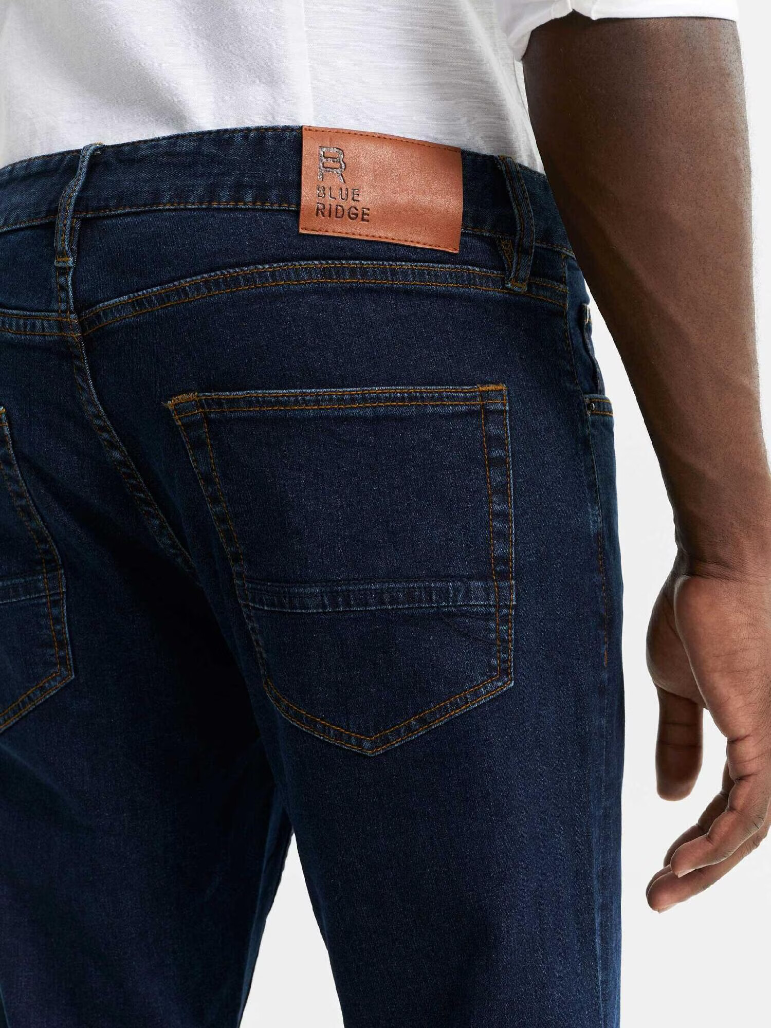 WE Fashion Jeans albastru închis - Pled.ro