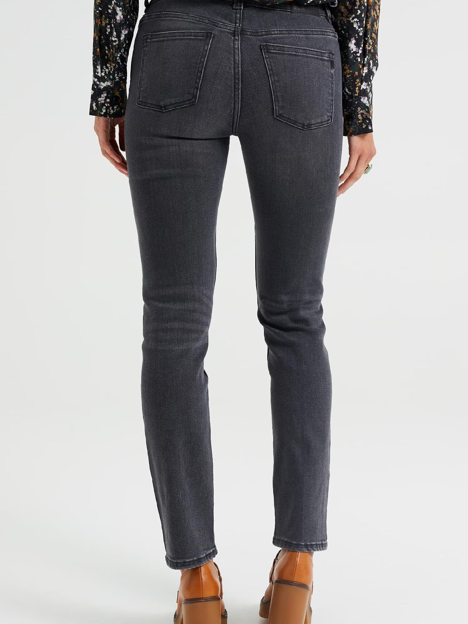 WE Fashion Jeans gri denim - Pled.ro