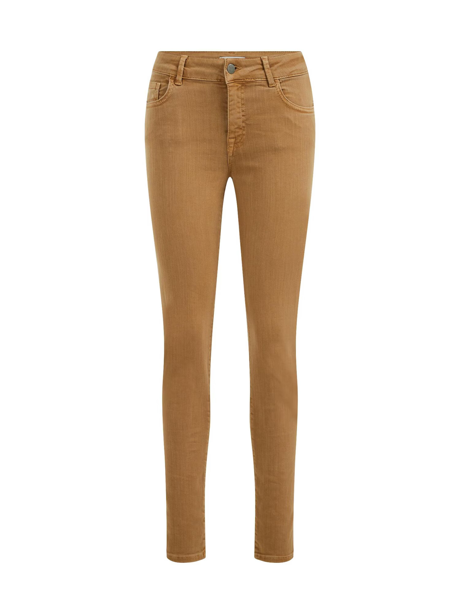 WE Fashion Jeans maro cappuccino - Pled.ro