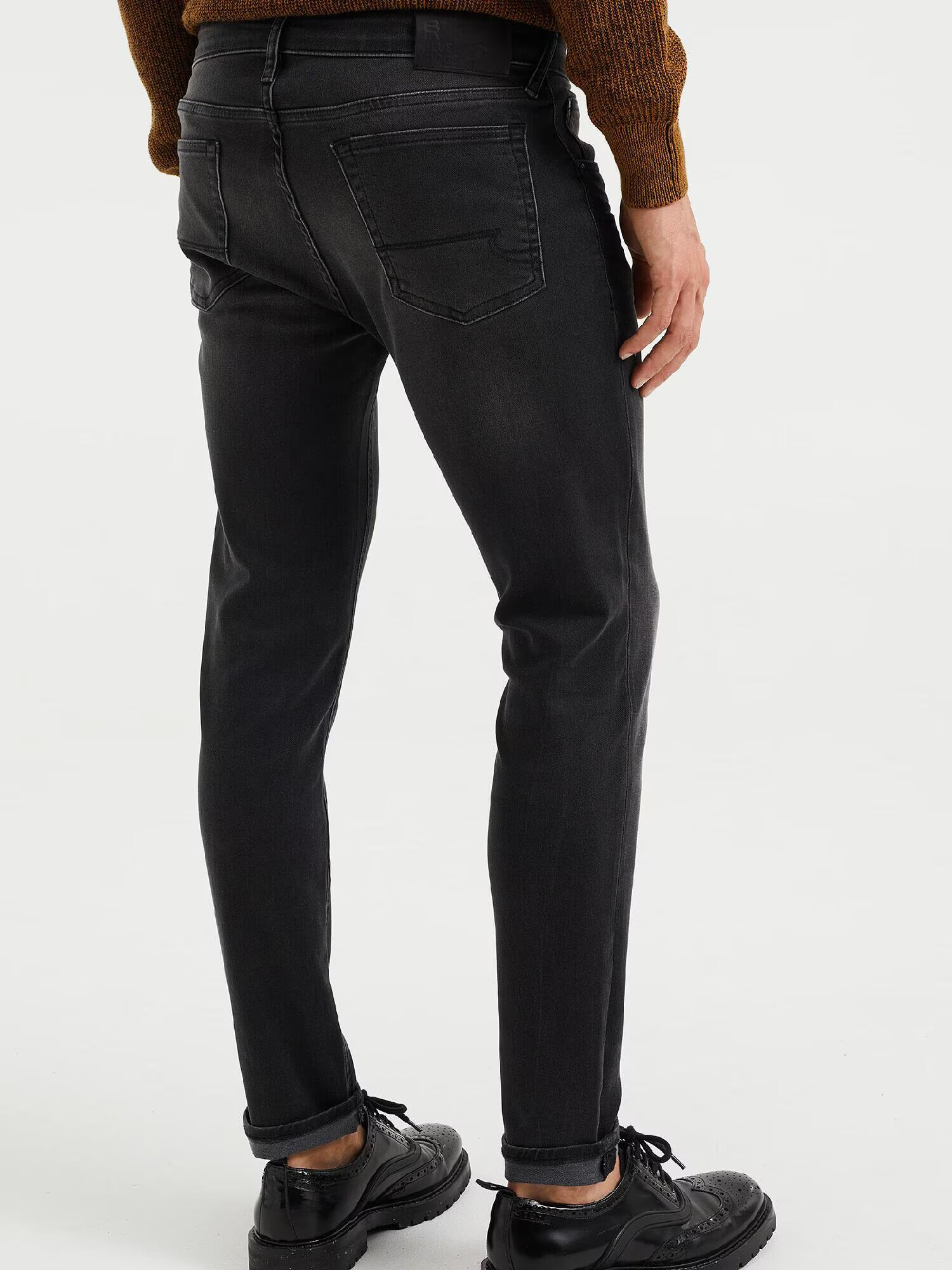 WE Fashion Jeans negru denim - Pled.ro