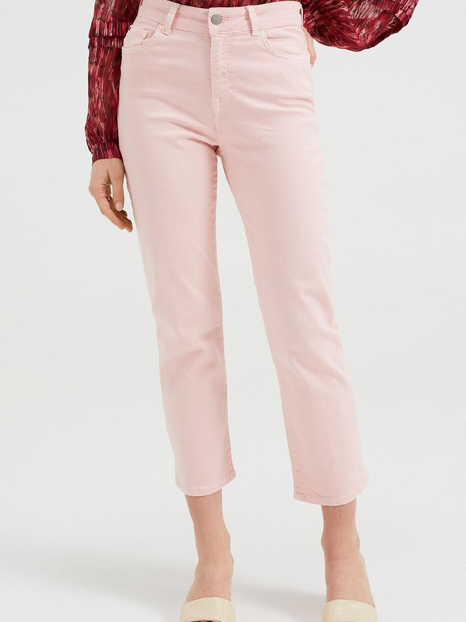 WE Fashion Jeans roz deschis - Pled.ro