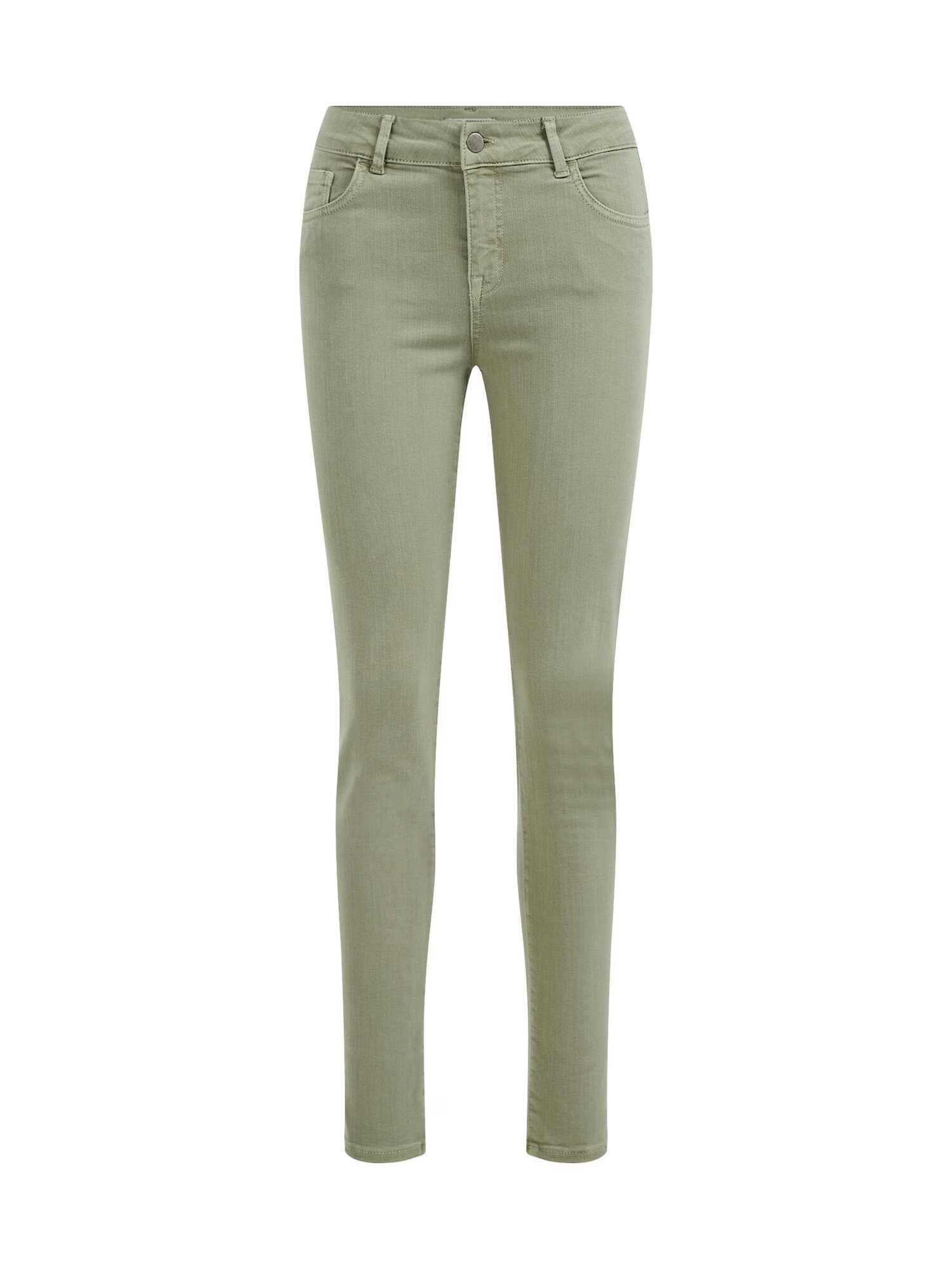 WE Fashion Jeans verde pastel - Pled.ro